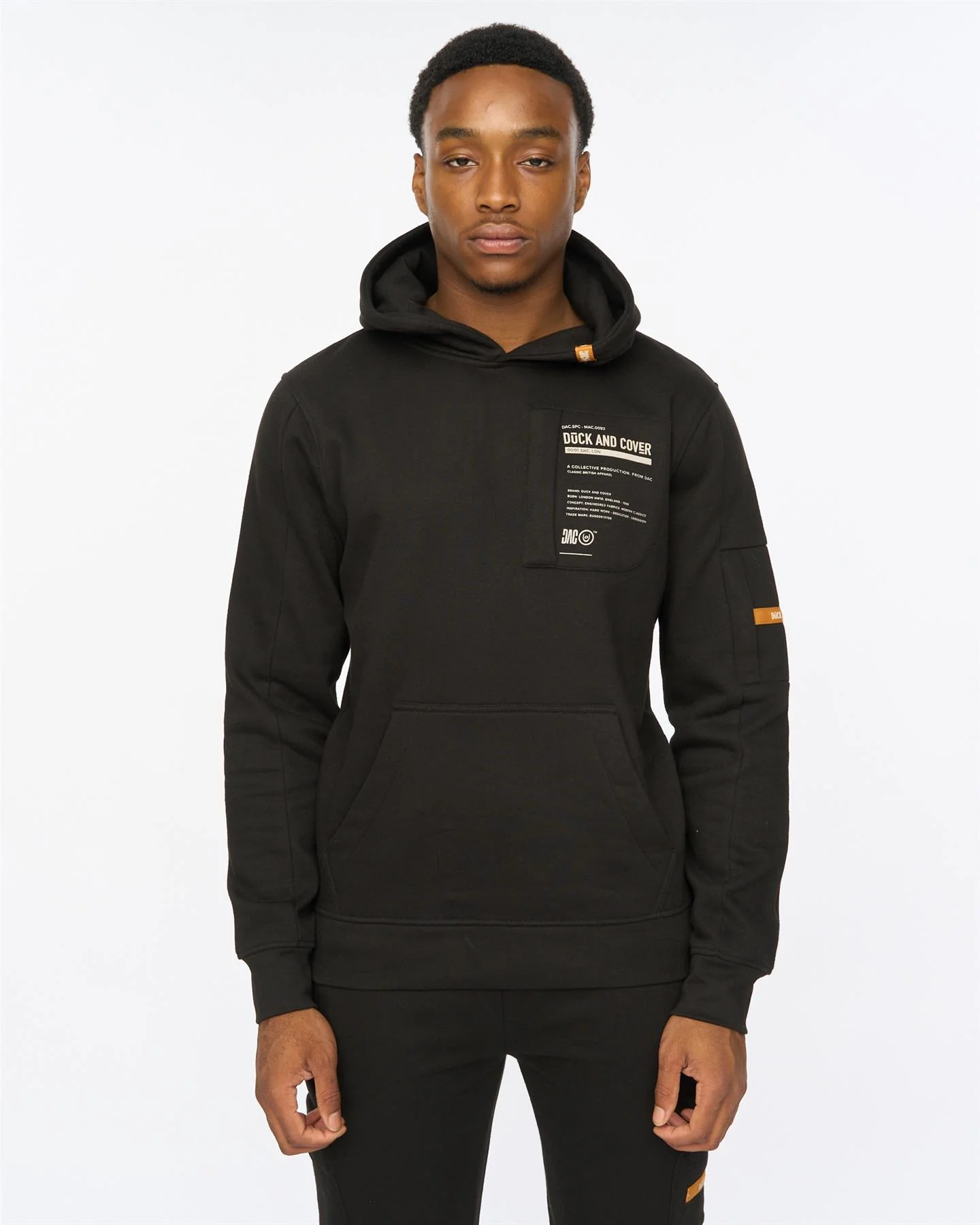 Adamsberg Hoodie & Joggers Set Black - Image 3