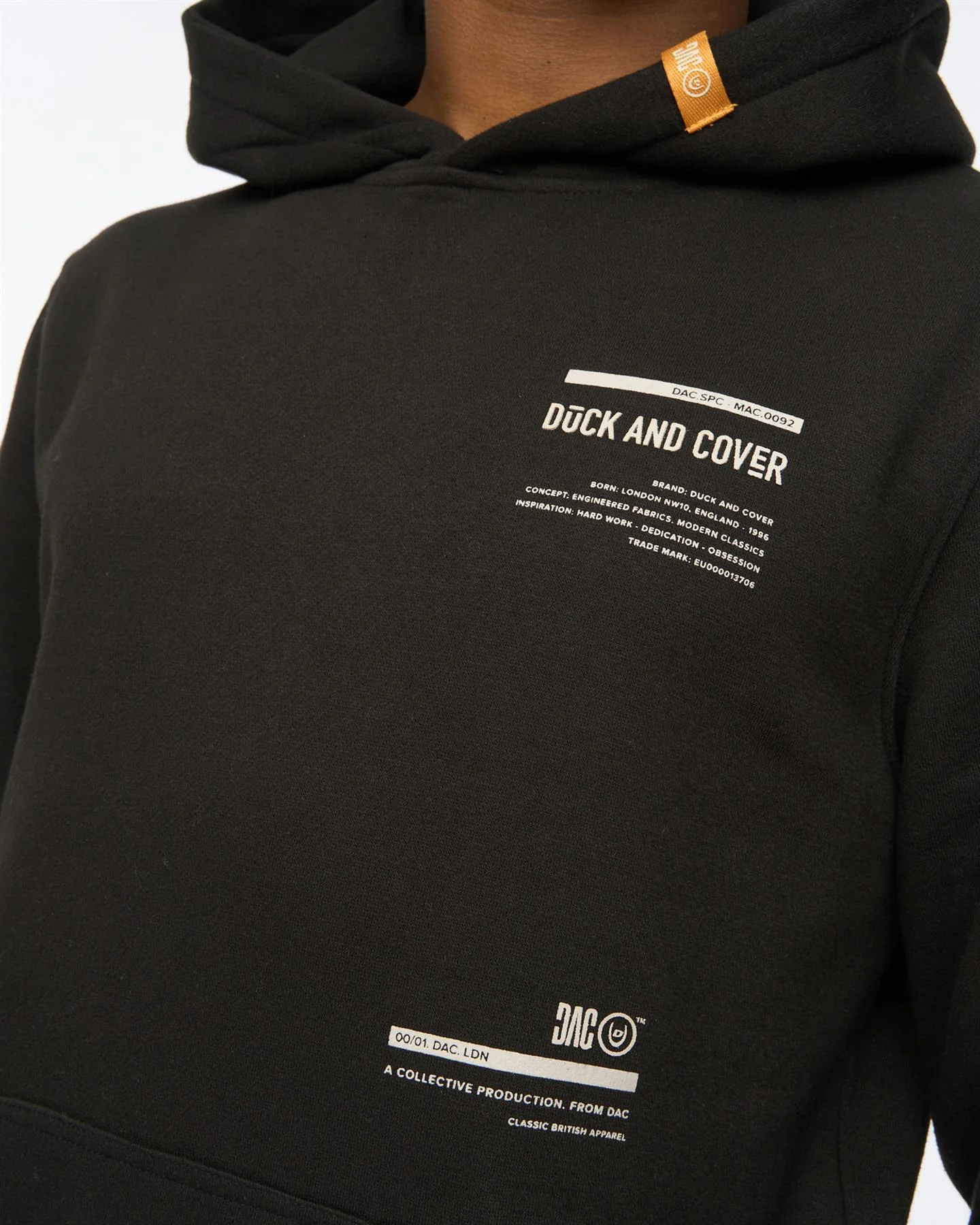 Ambridge Hoodie Black - Image 6
