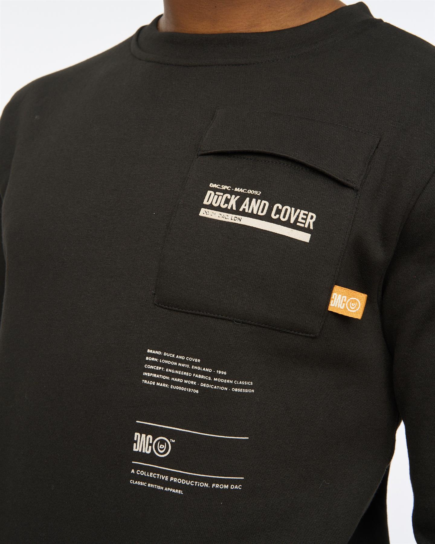 Applewood Crew Sweat Black - Image 6