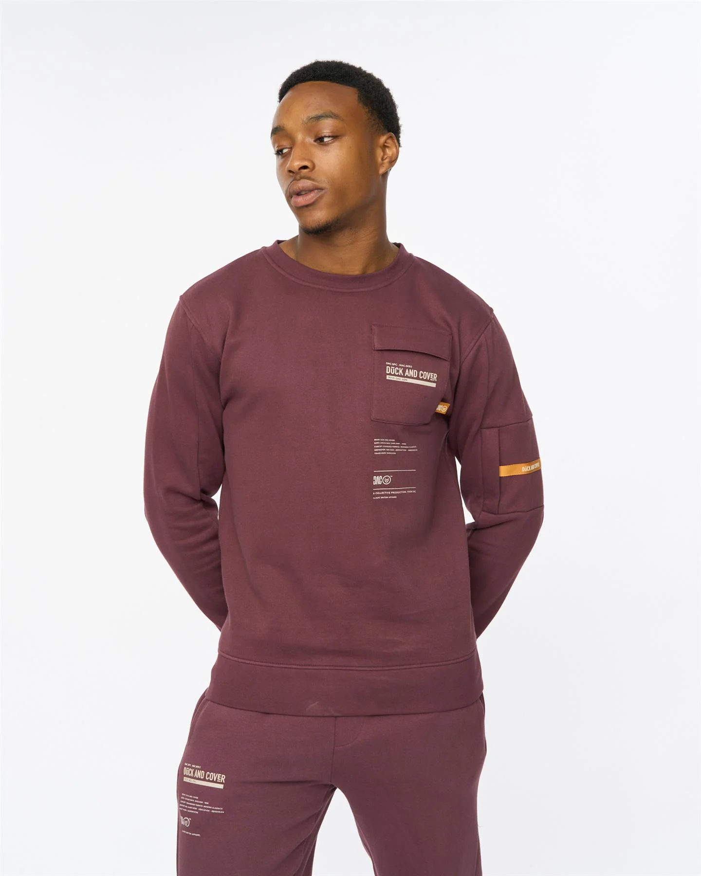 Applewood Crew Sweat Raisin - Image 4