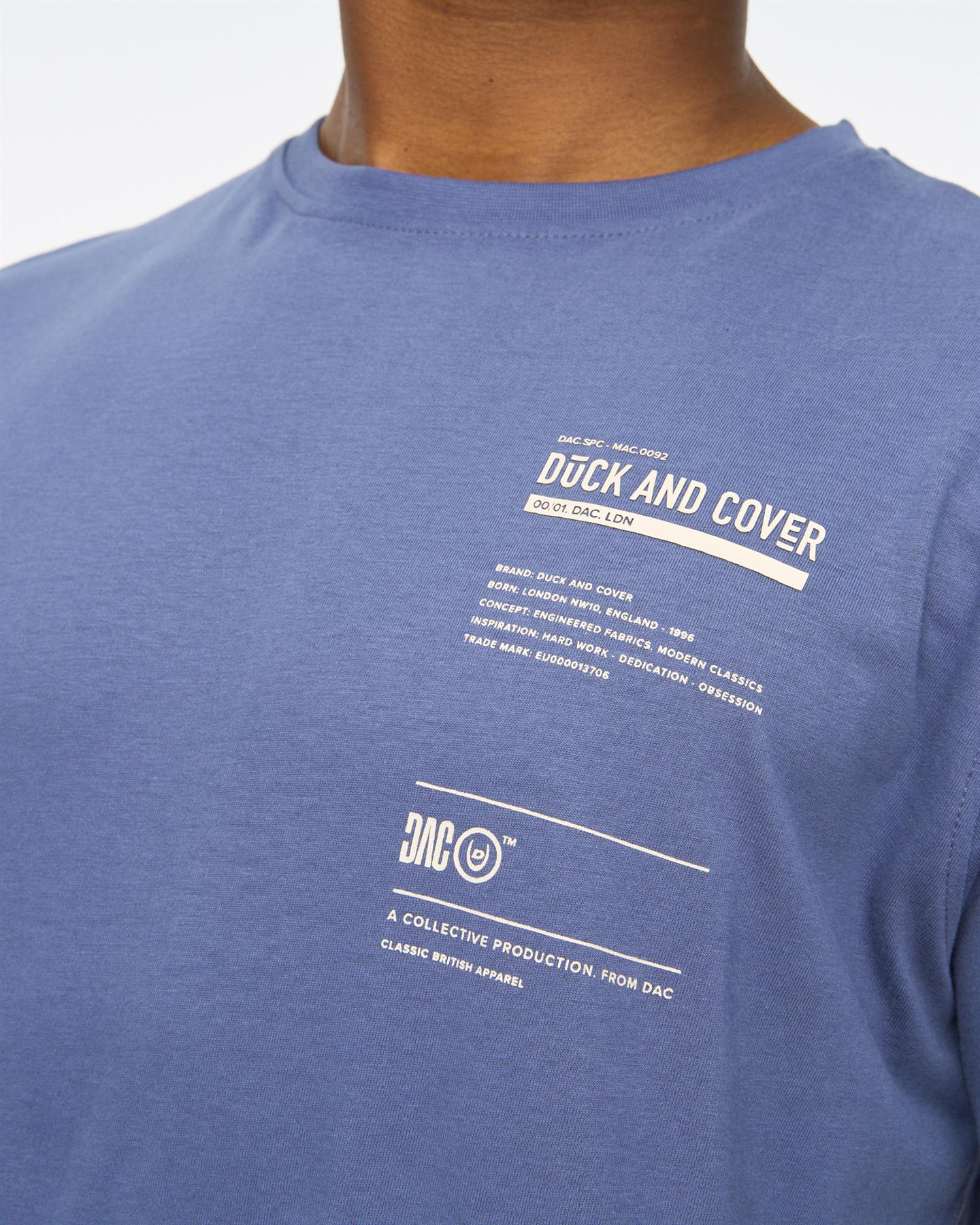 Applewood T-Shirt Denim Blue - Image 6