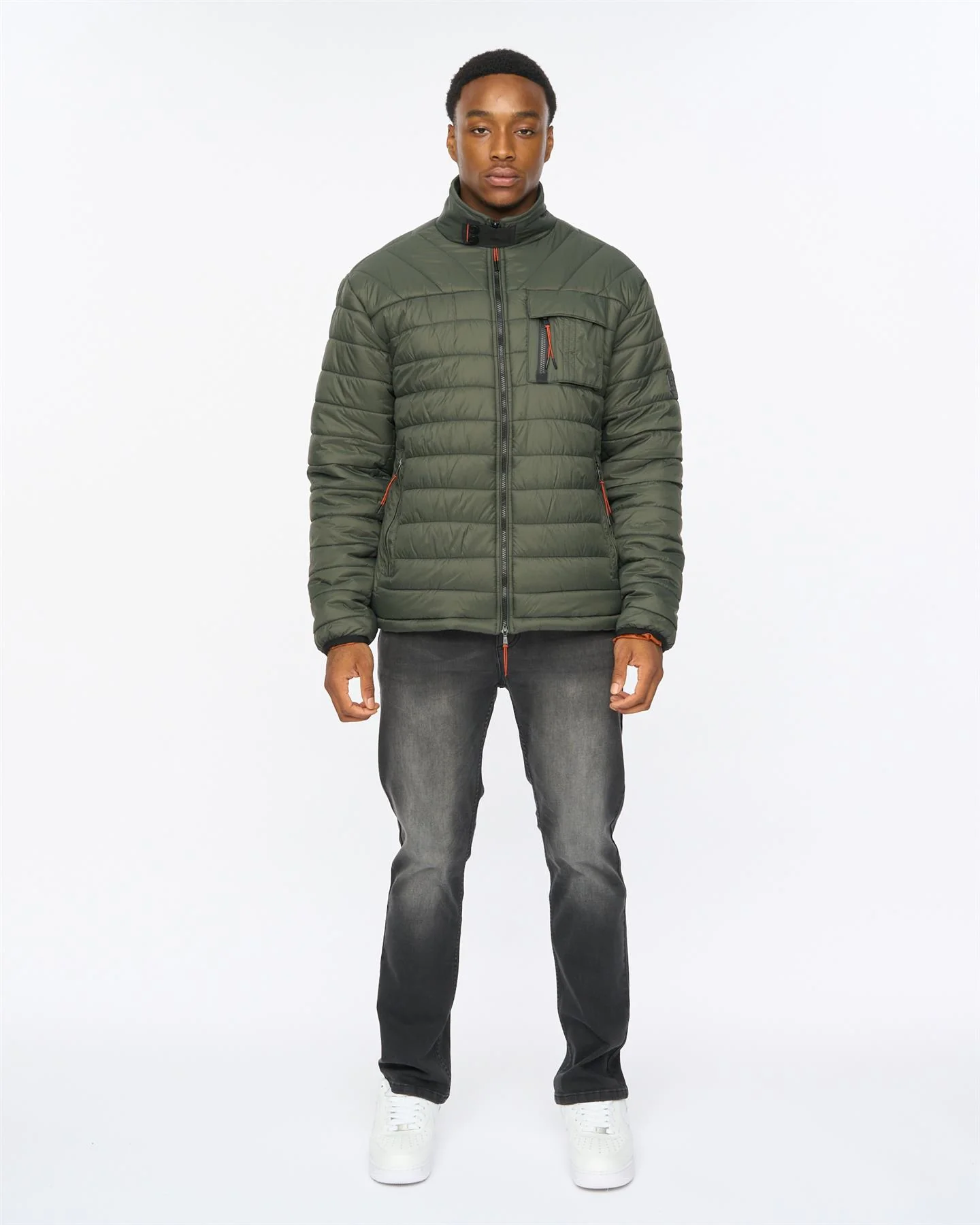 Carricore Padded Jacket Dark Olive - Image 3