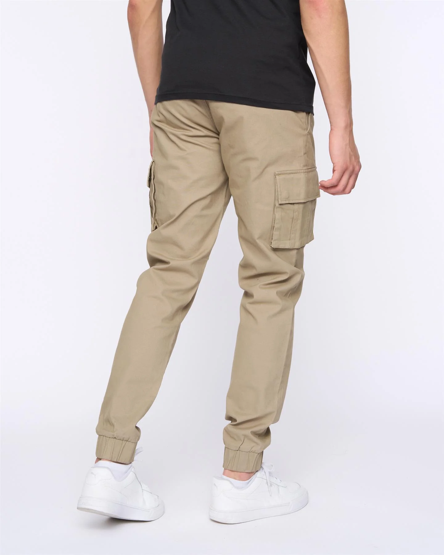 Chemmer Woven Jog Pants Stone - Image 4