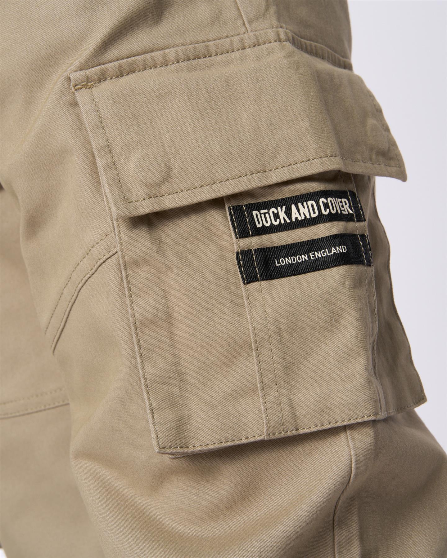 Chemmer Woven Jog Pants Stone - Image 5