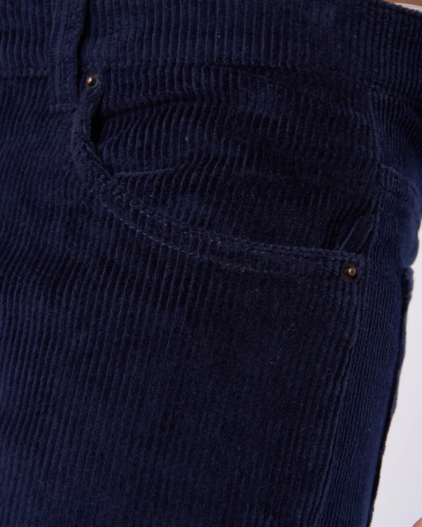 Cordsome Trousers Navy - Image 6