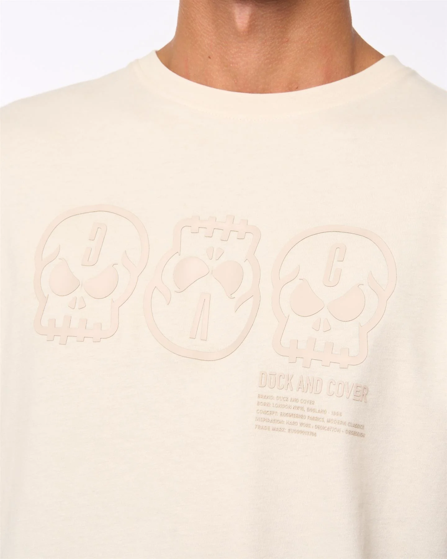 Deltamans T-Shirt Light Stone - Image 6
