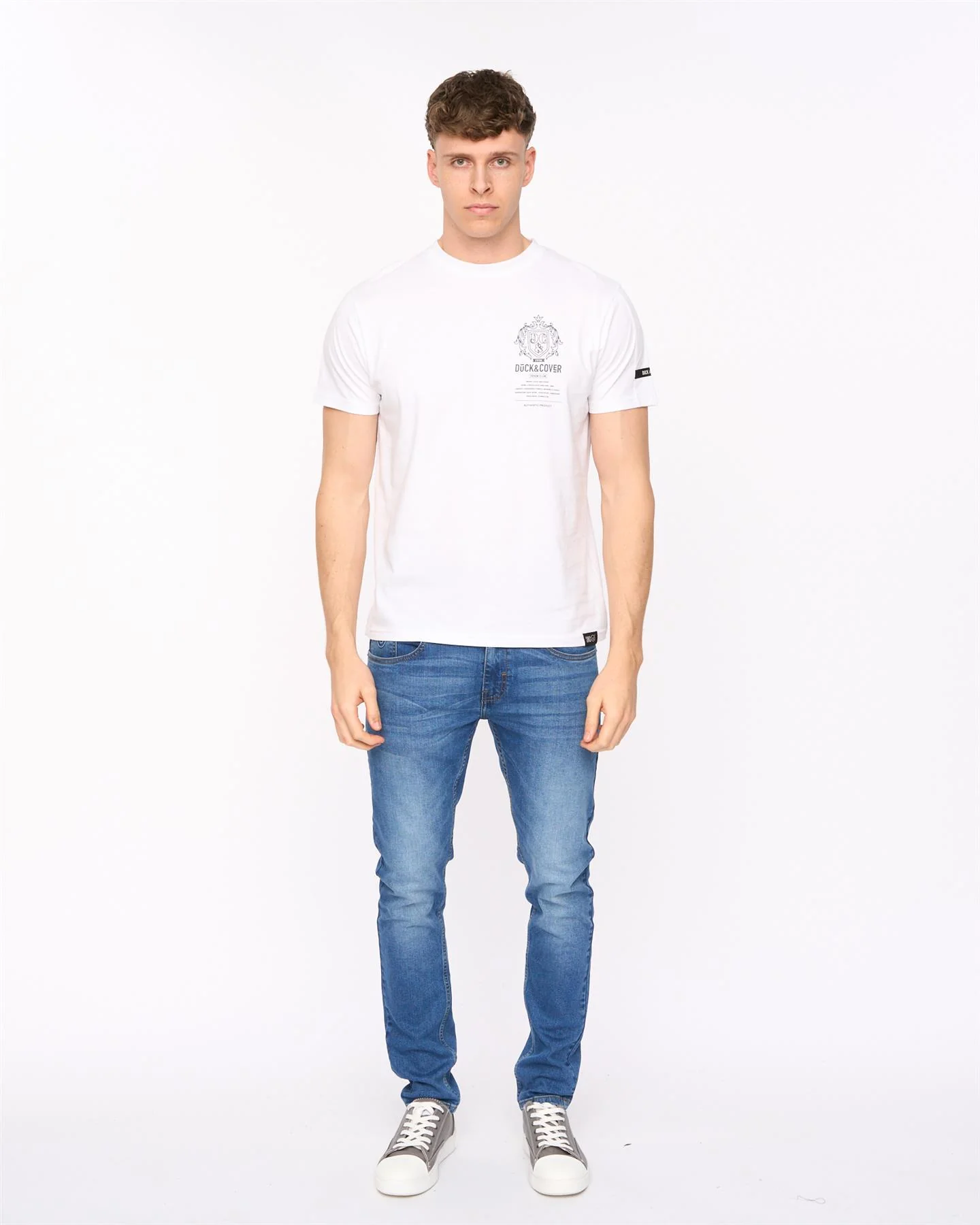 Doves Slim Fit Jeans Mid Wash - Image 3