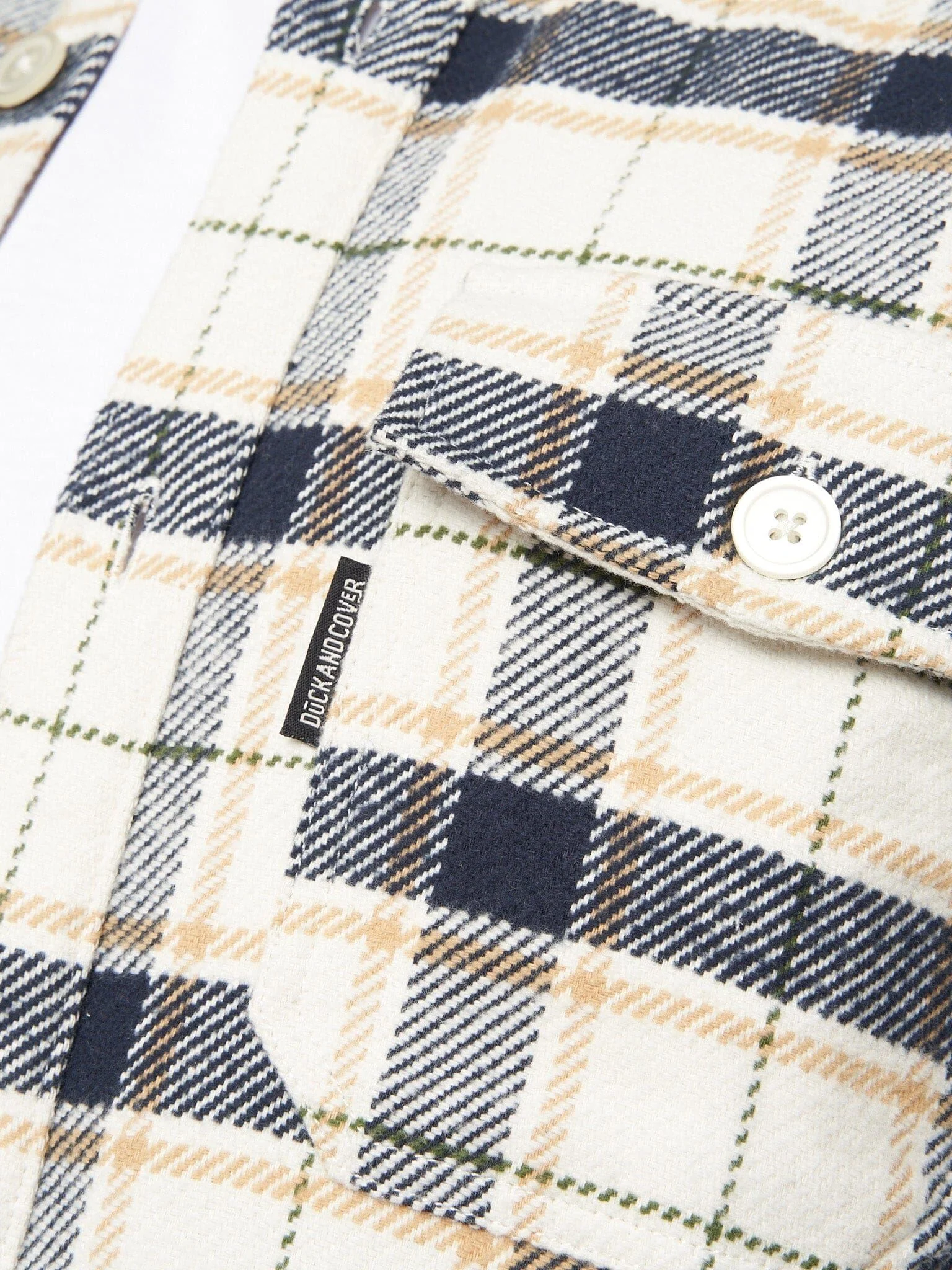 Francore Overshirt Off White Check - Image 6