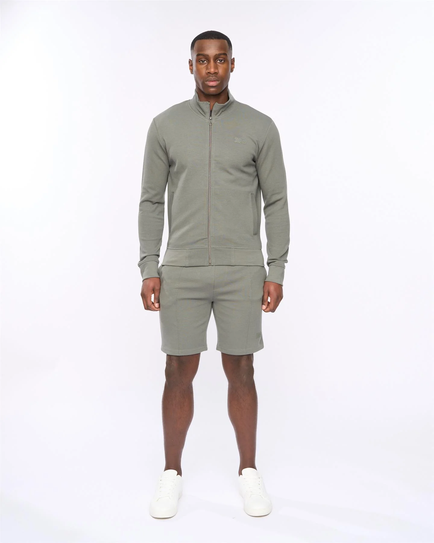 Hannings Zip Thru Olive - Image 3