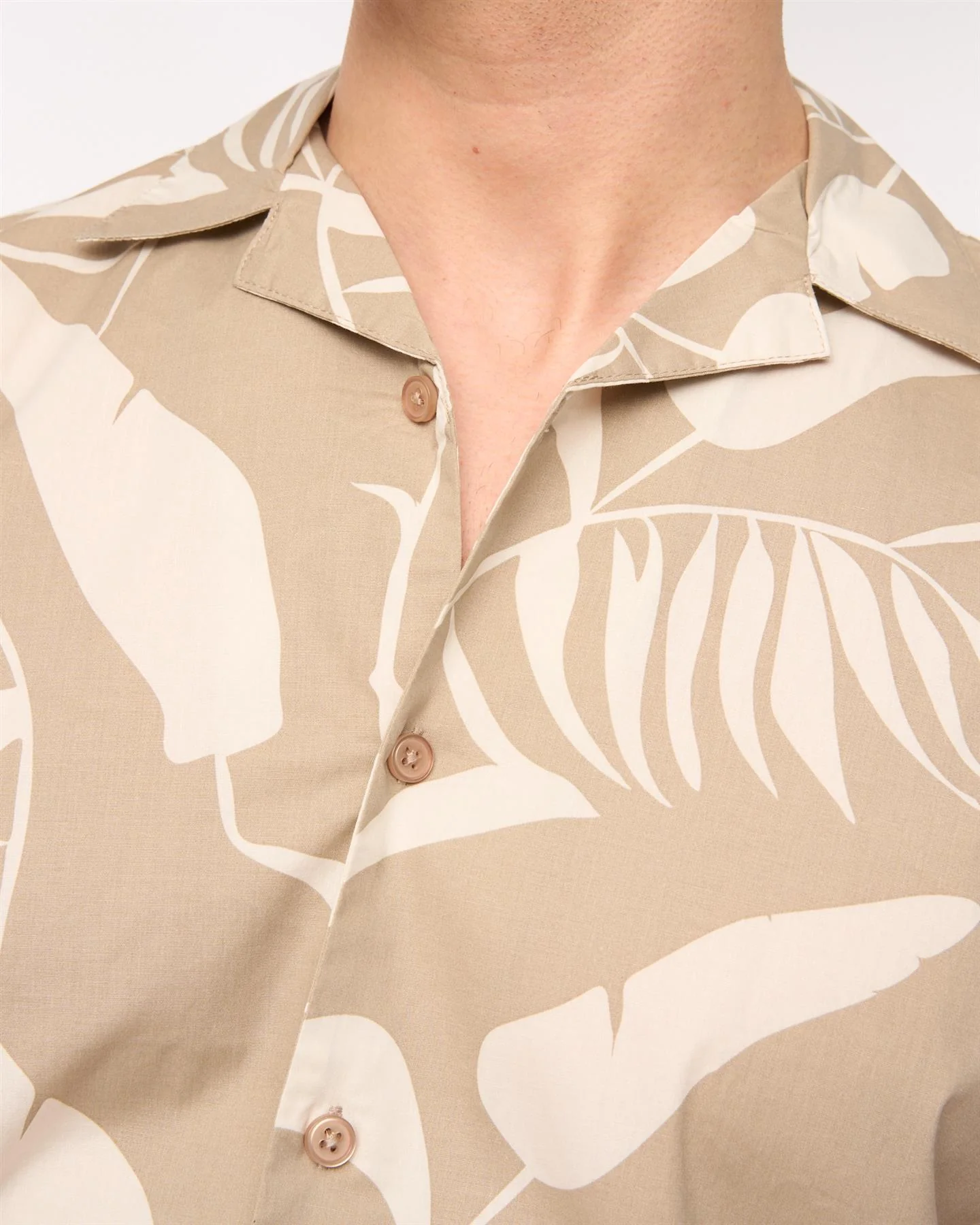 Hopkinton Shirt & Shorts Set Light Stone - Image 6