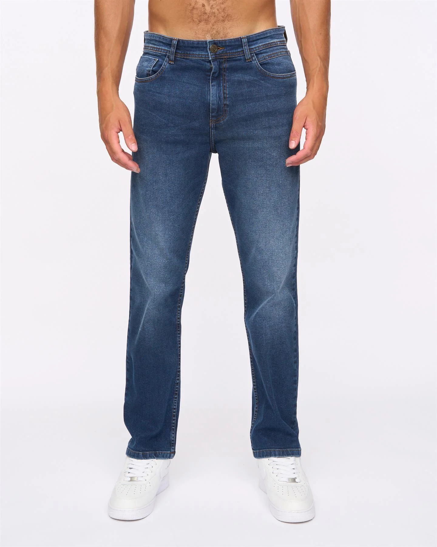 Hydras Straight Leg Jeans Dark Wash - Image 5