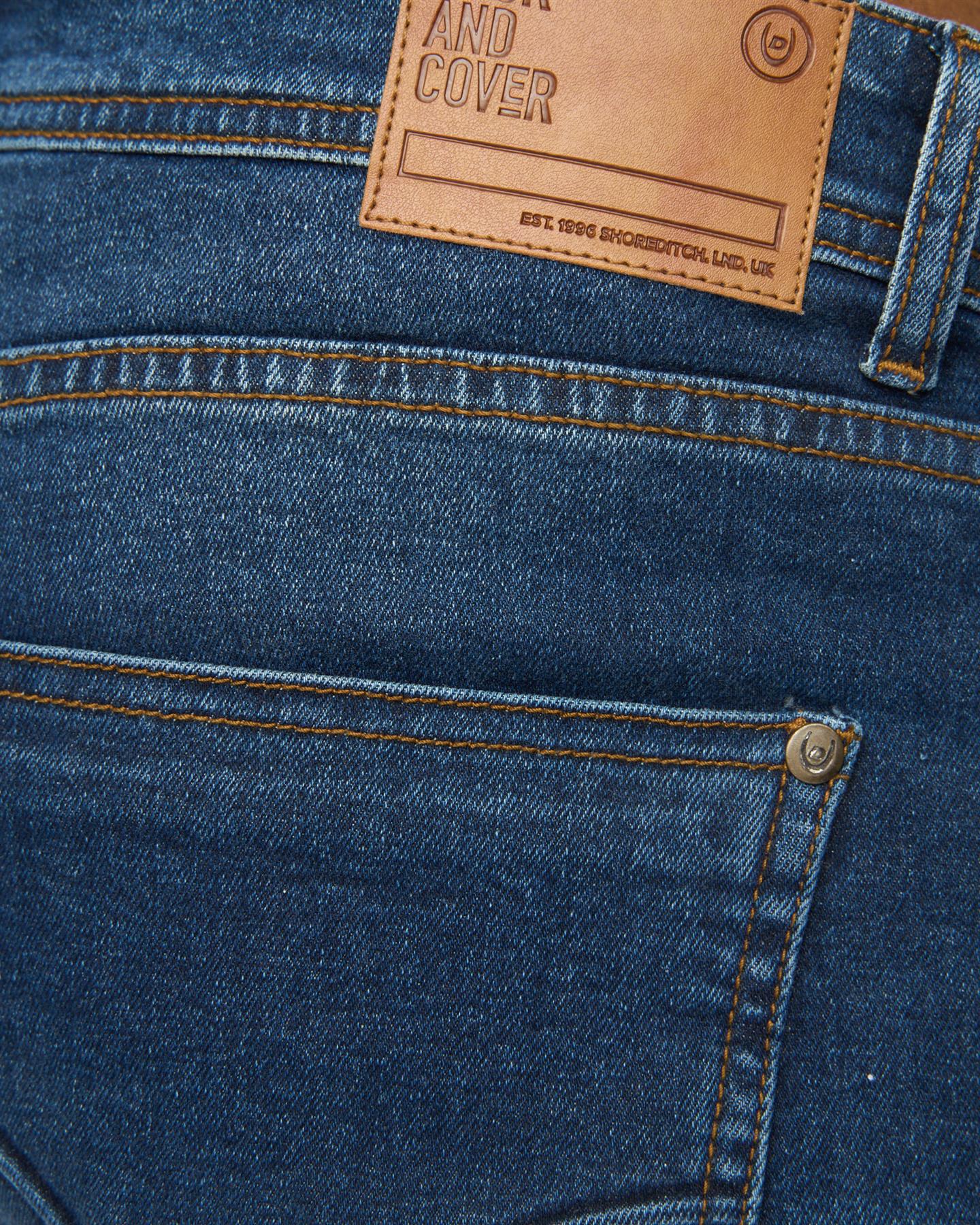 Janstar Straight Leg Jeans Dark Wash - Image 6