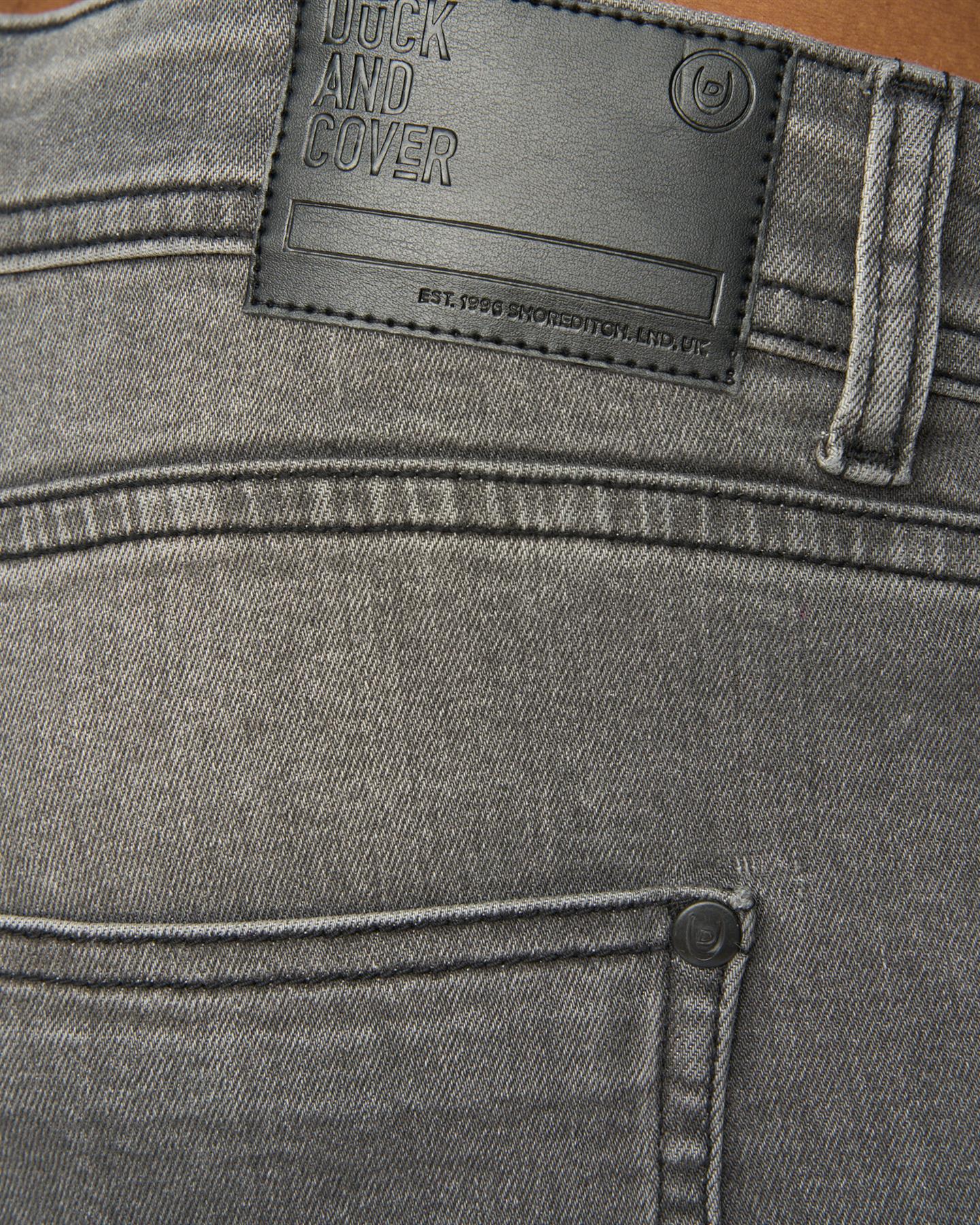 Janstar Straight Leg Jeans Grey - Image 6
