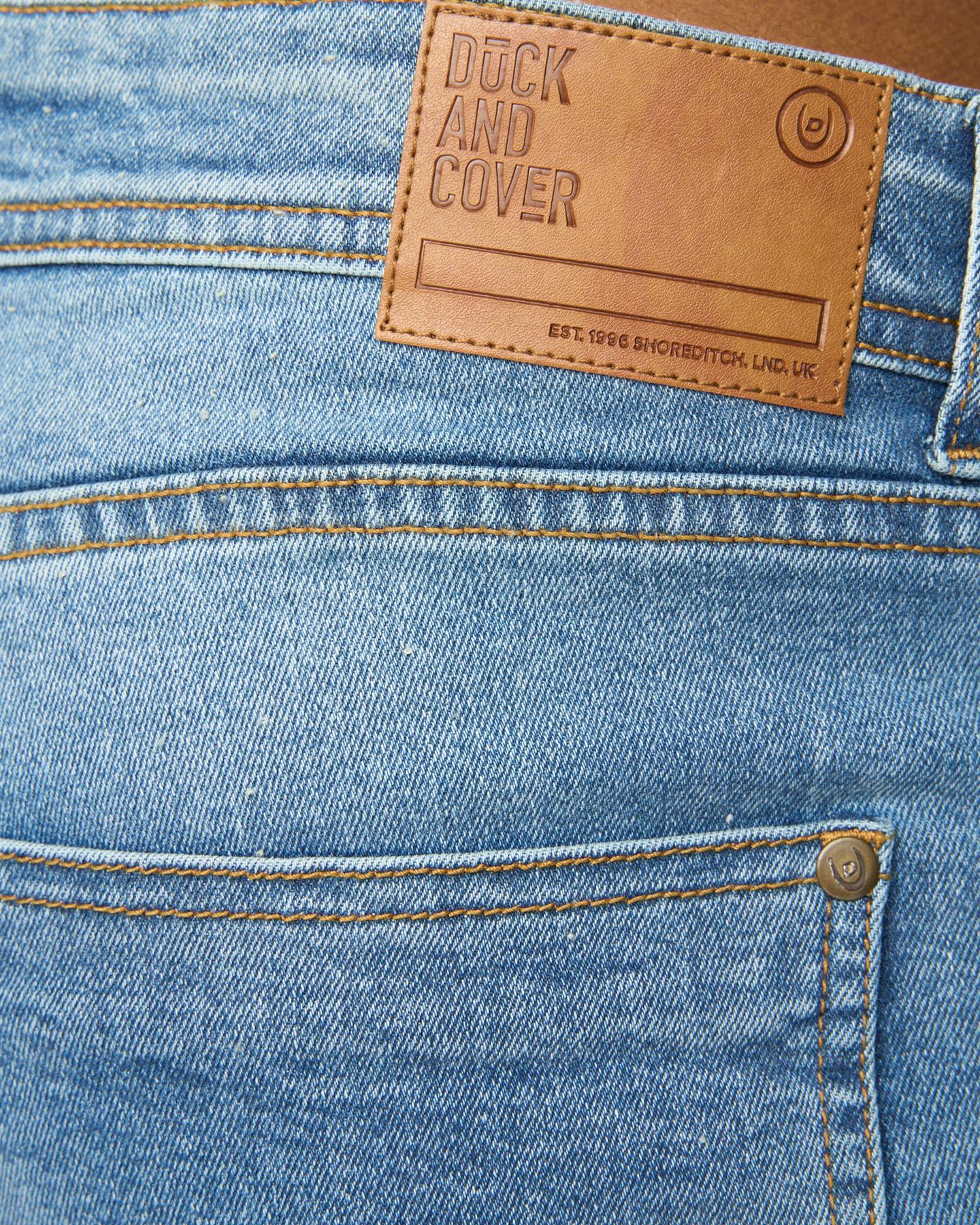 Janstar Straight Leg Jeans Stone Wash - Image 6