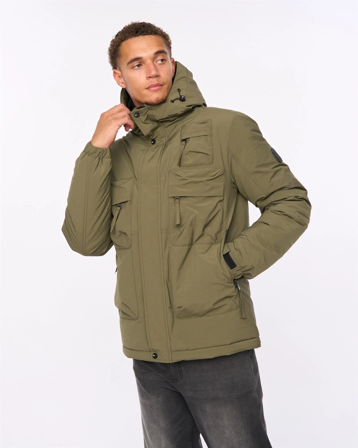 Jelforth Jacket Dark Olive - Image 2