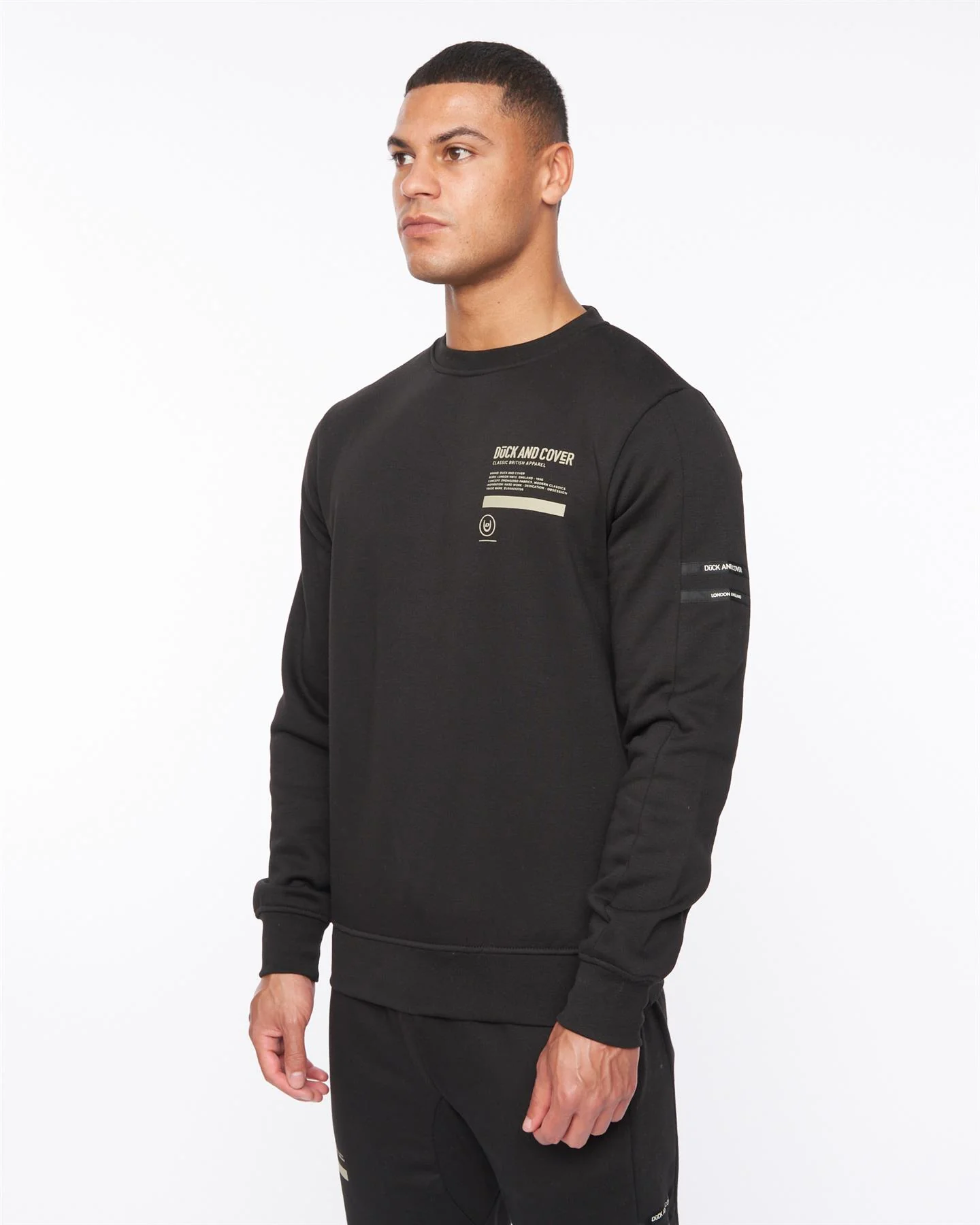 Jennerkins Crew Sweat Black - Image 3