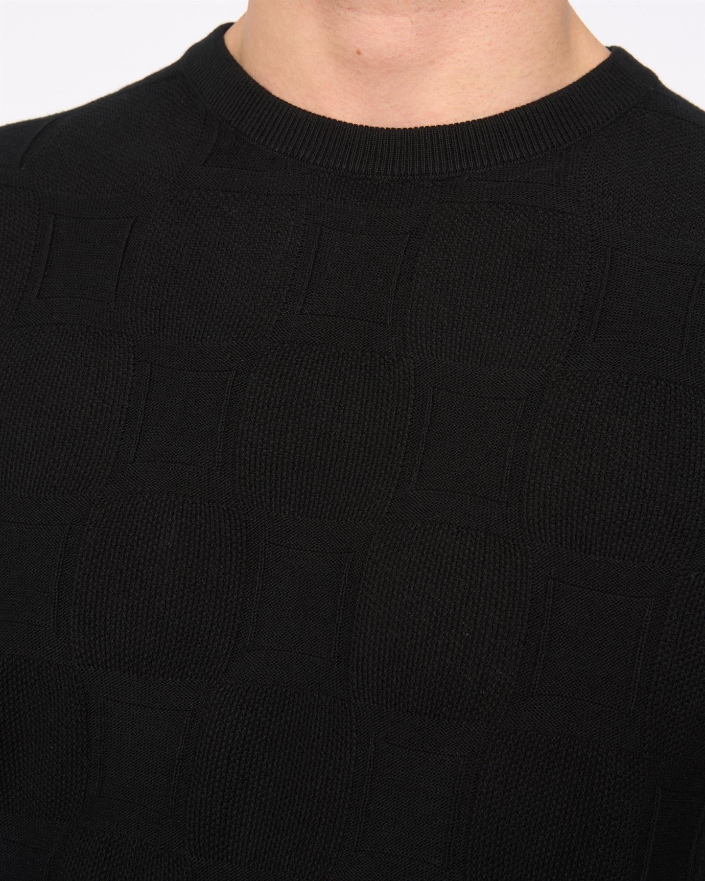 Littleton Knit T-Shirt Black - Image 6