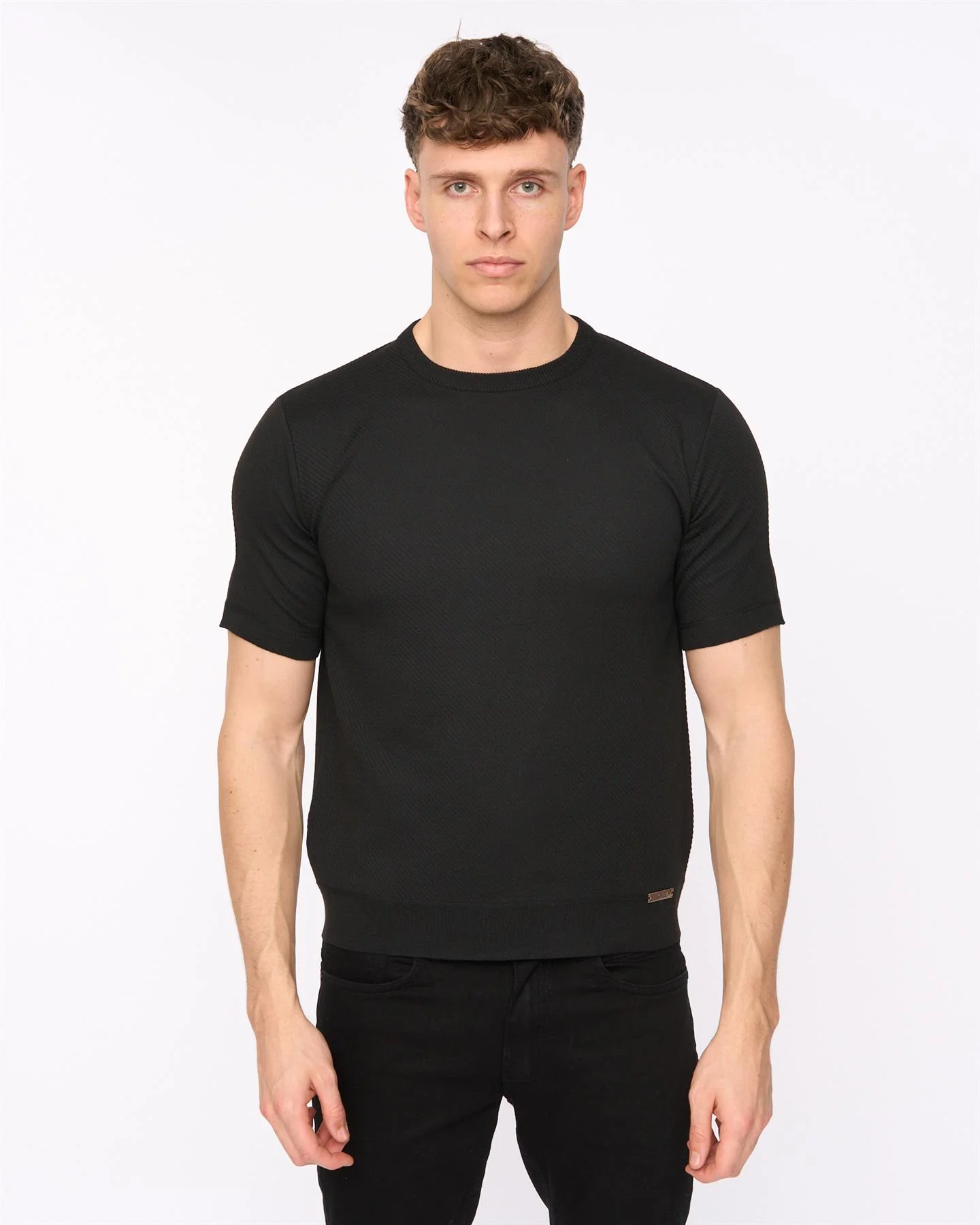 Marvela Knit T-Shirt Black