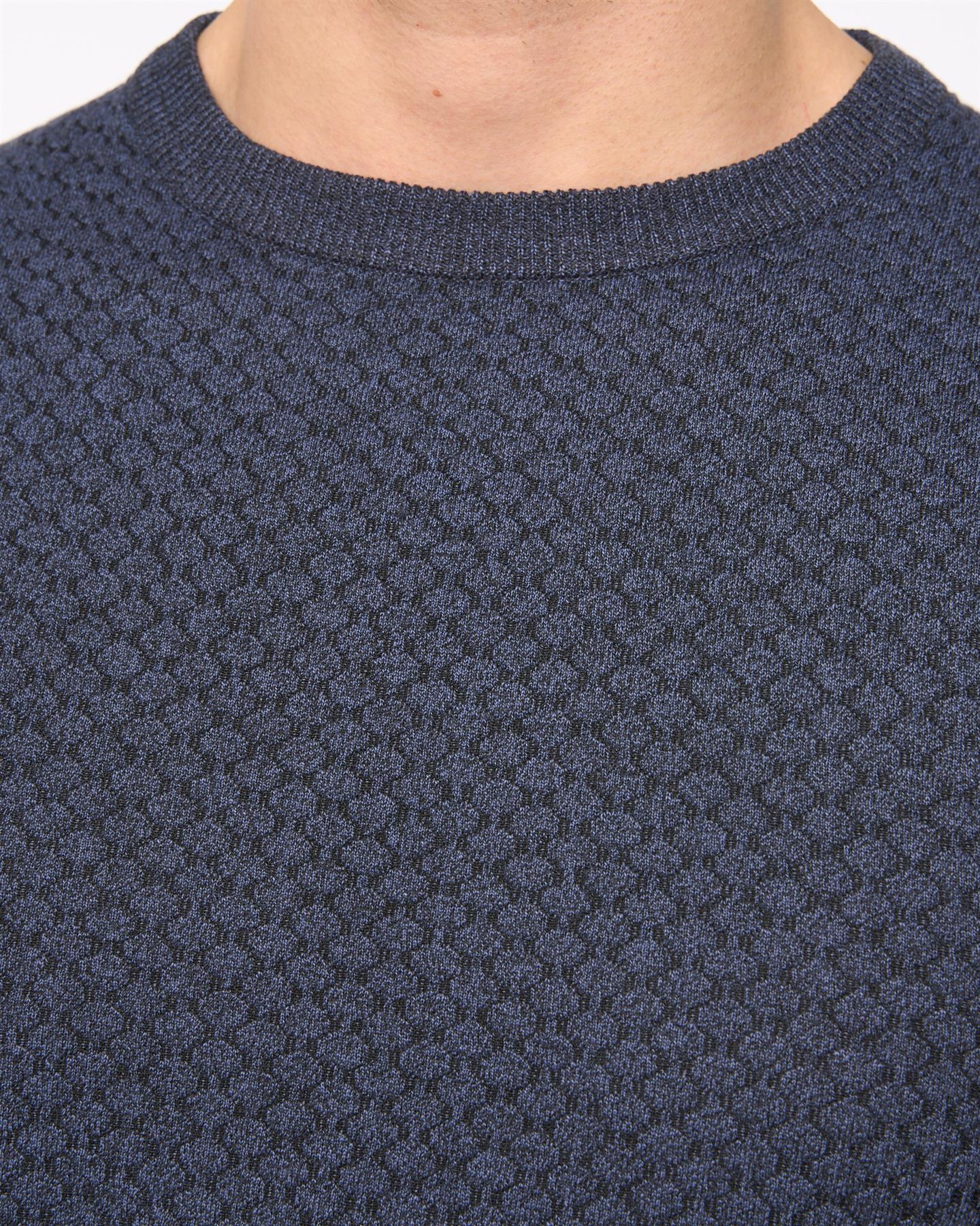 Mataso Knit T-Shirt Slate Blue - Image 8