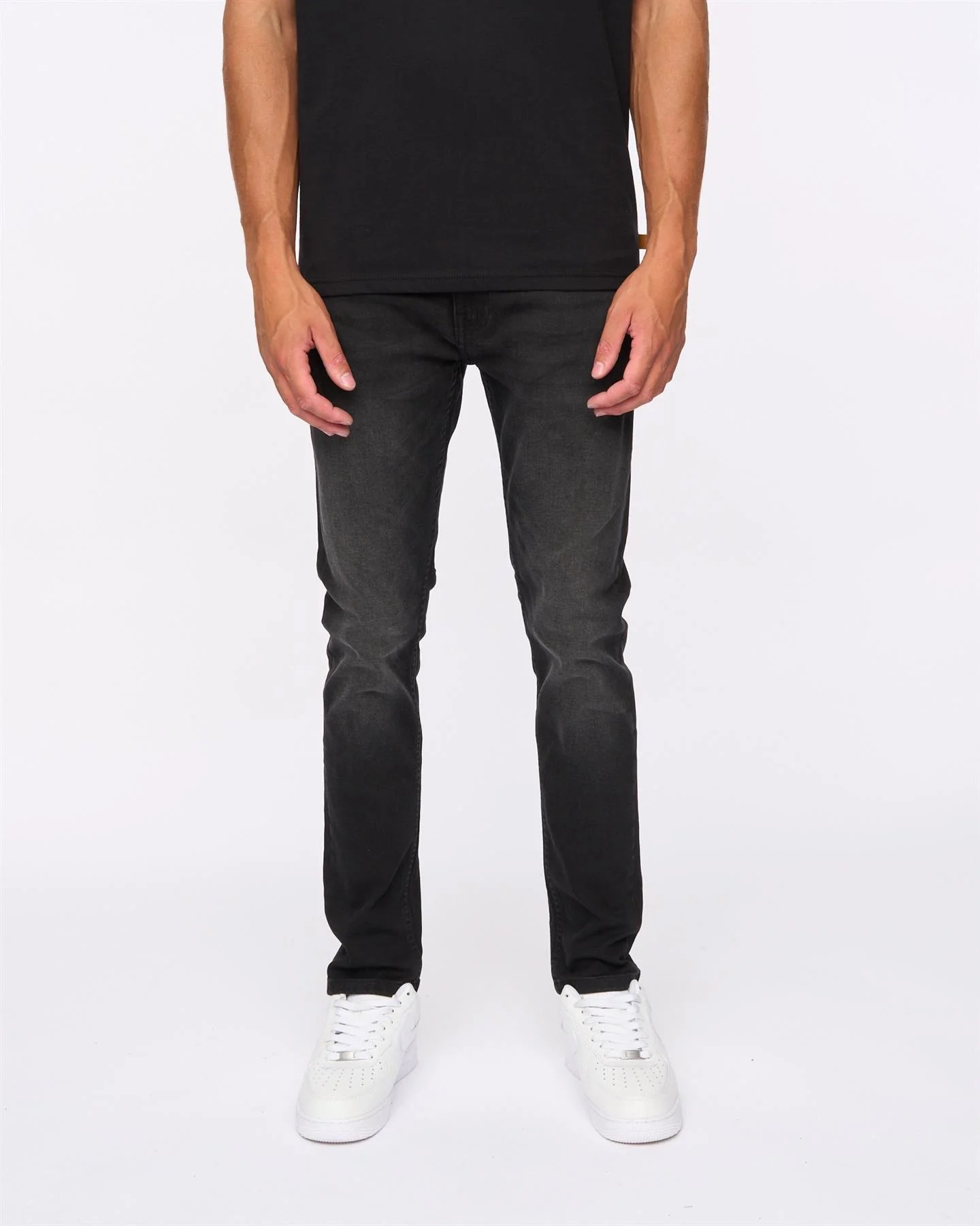 Maylead Slim Fit Jeans Black