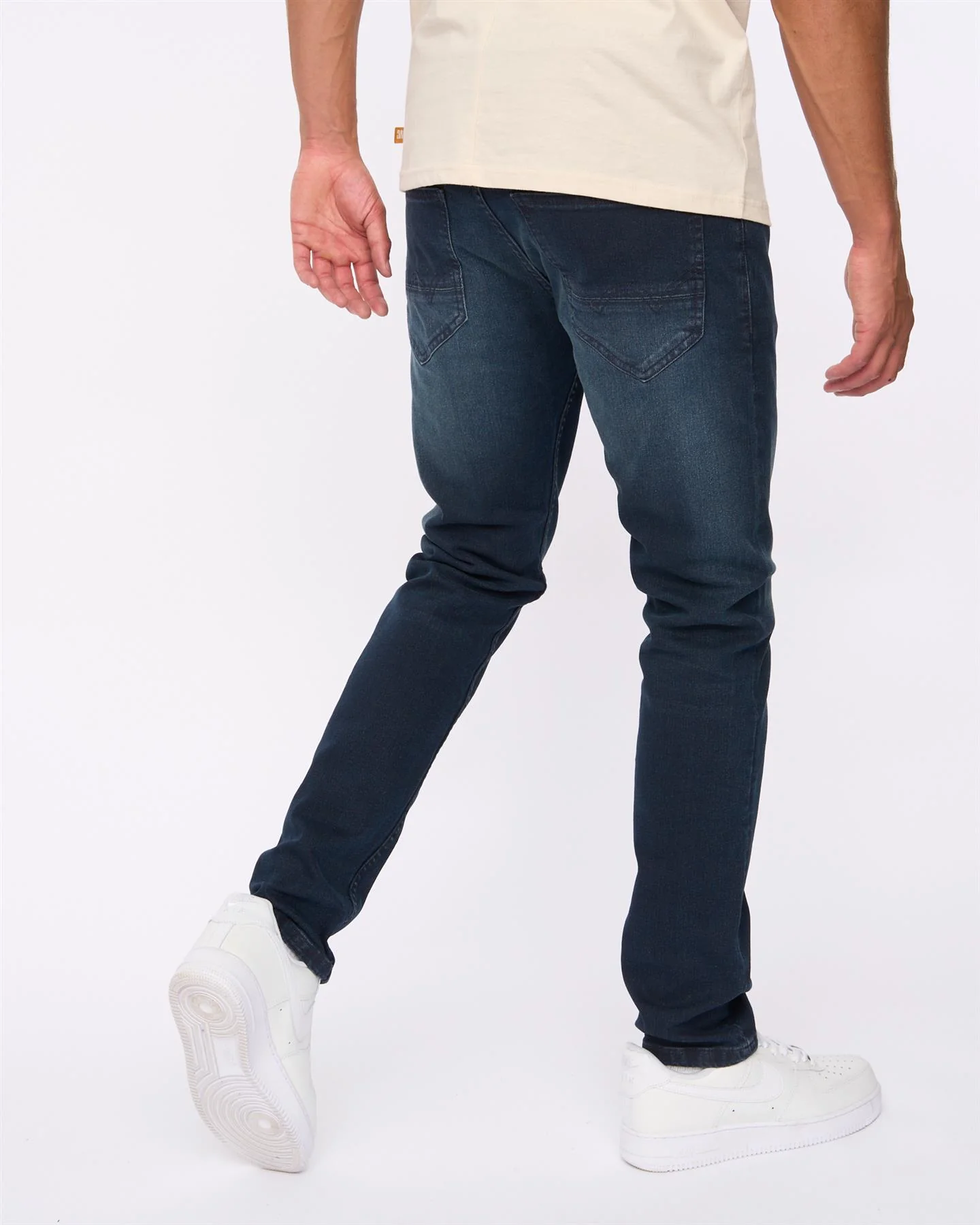 Maylead Slim Fit Jeans Blue Black - Image 4