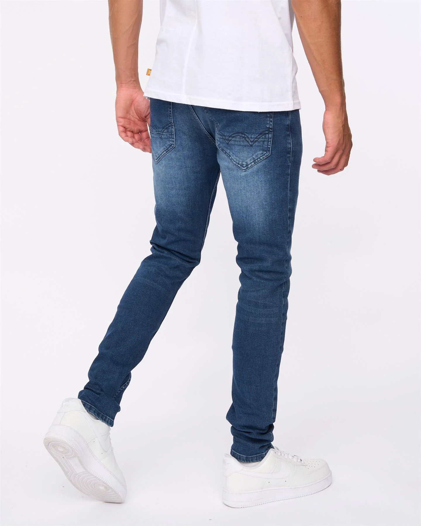 Maylead Slim Fit Jeans Dark Wash - Image 4