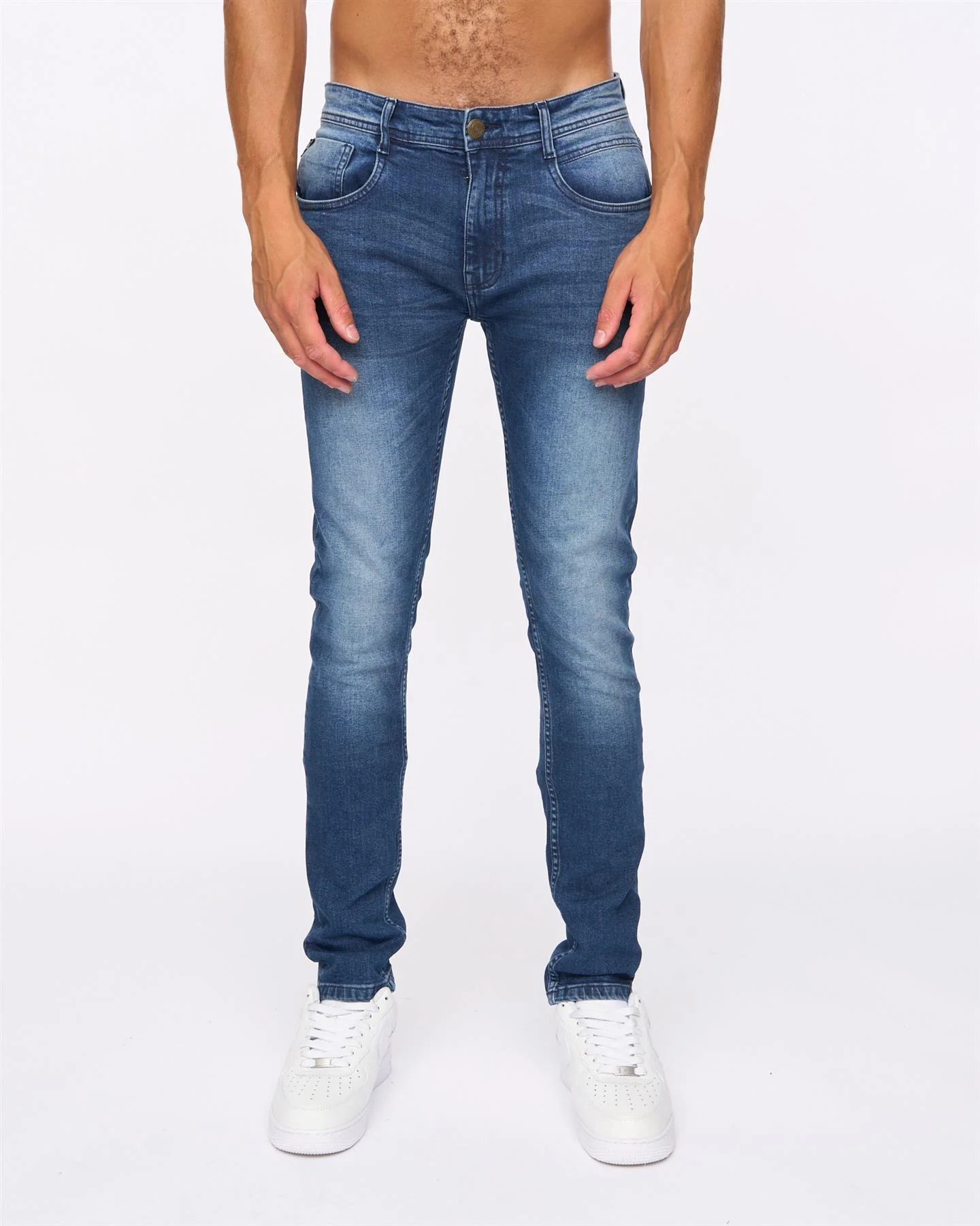 Maylead Slim Fit Jeans Dark Wash - Image 5
