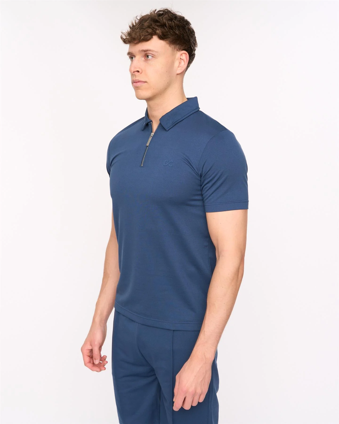 Medford Polo & Shorts Set Navy - Image 4