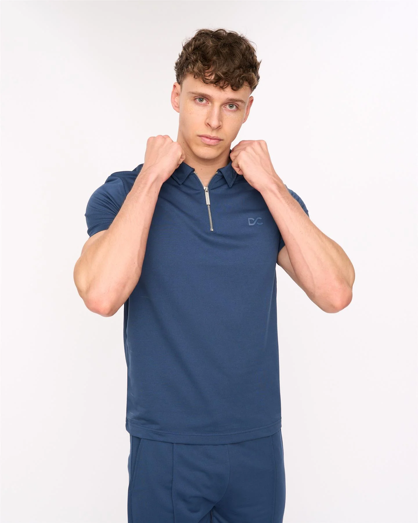 Medford Polo & Shorts Set Navy - Image 5