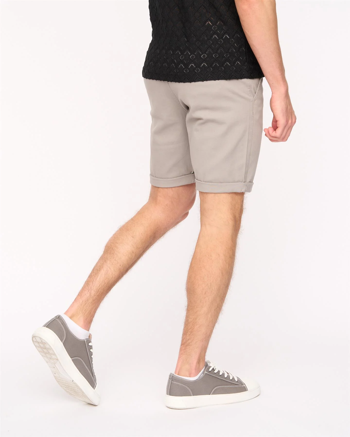 Moreshore Chino Shorts Light Grey - Image 4