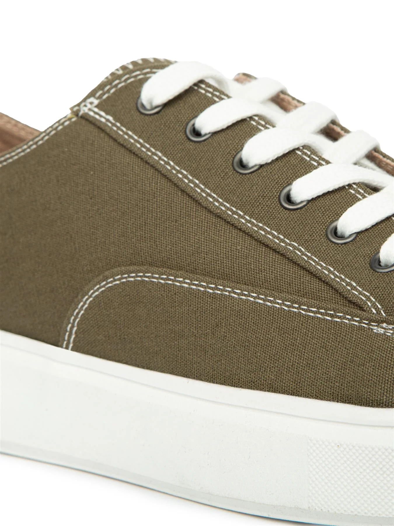 Nesta Trainers Khaki - Image 3