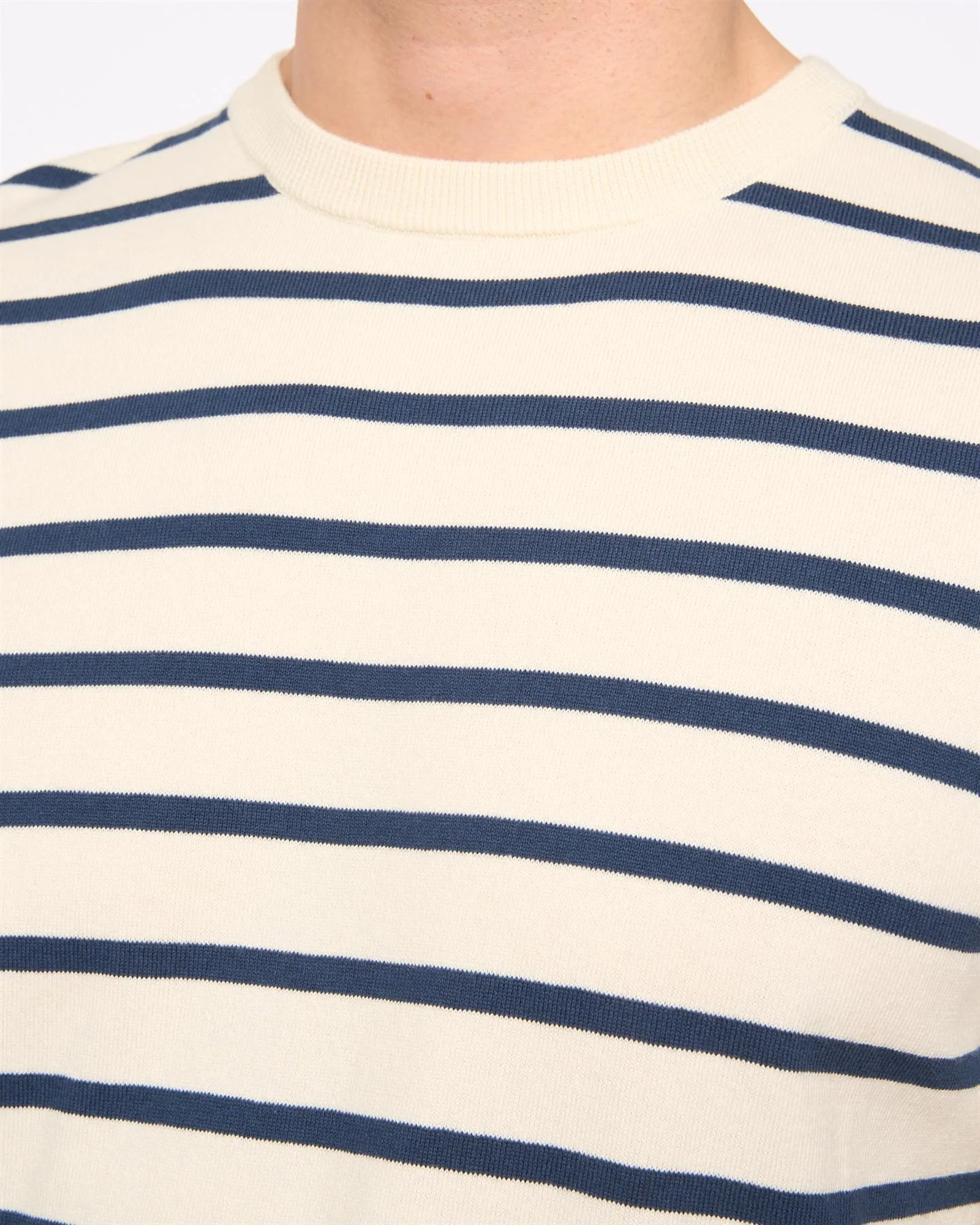 Norwell Knit T-Shirt Light Stone - Image 6
