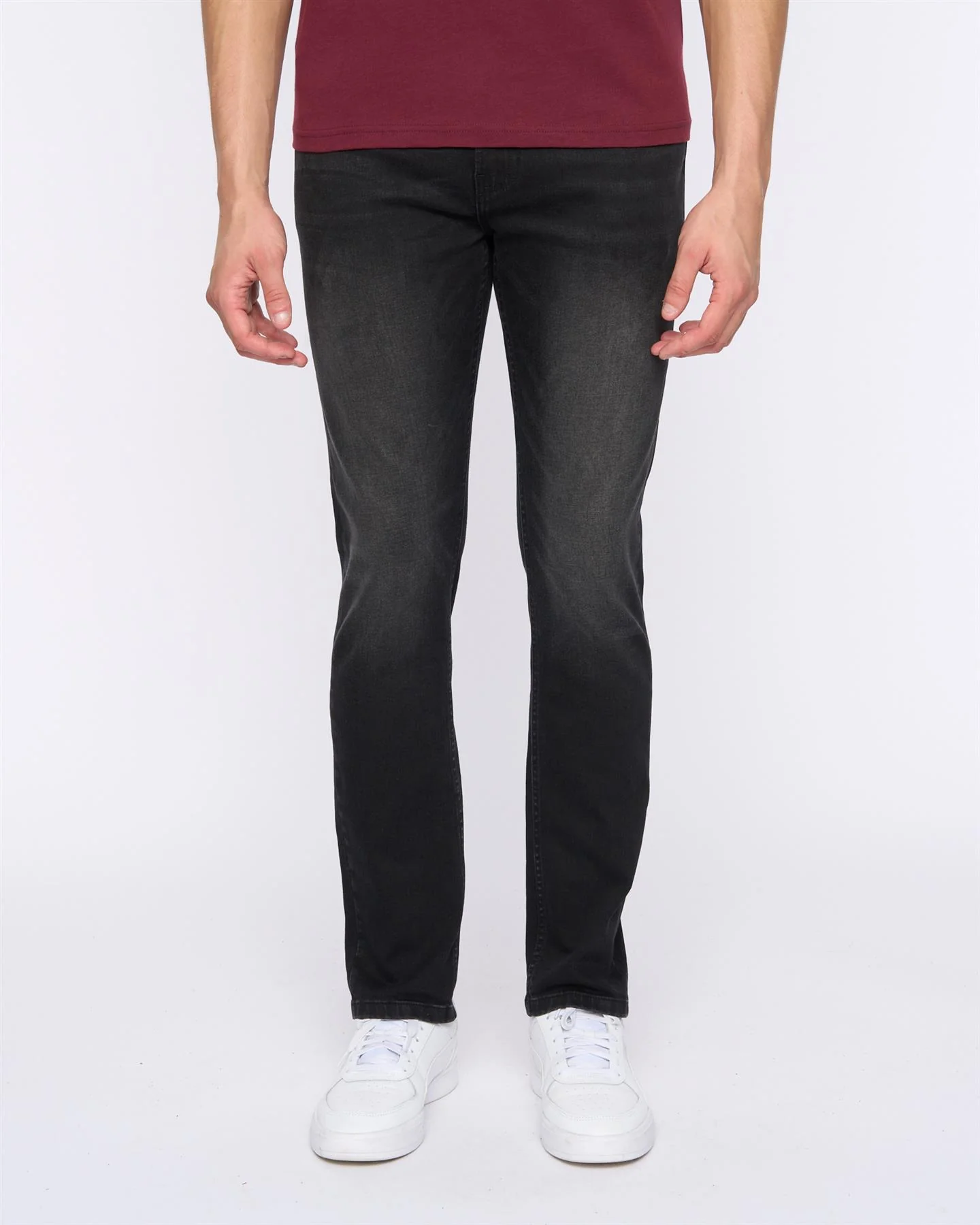 Overburg Slimmer Fit Jeans Black