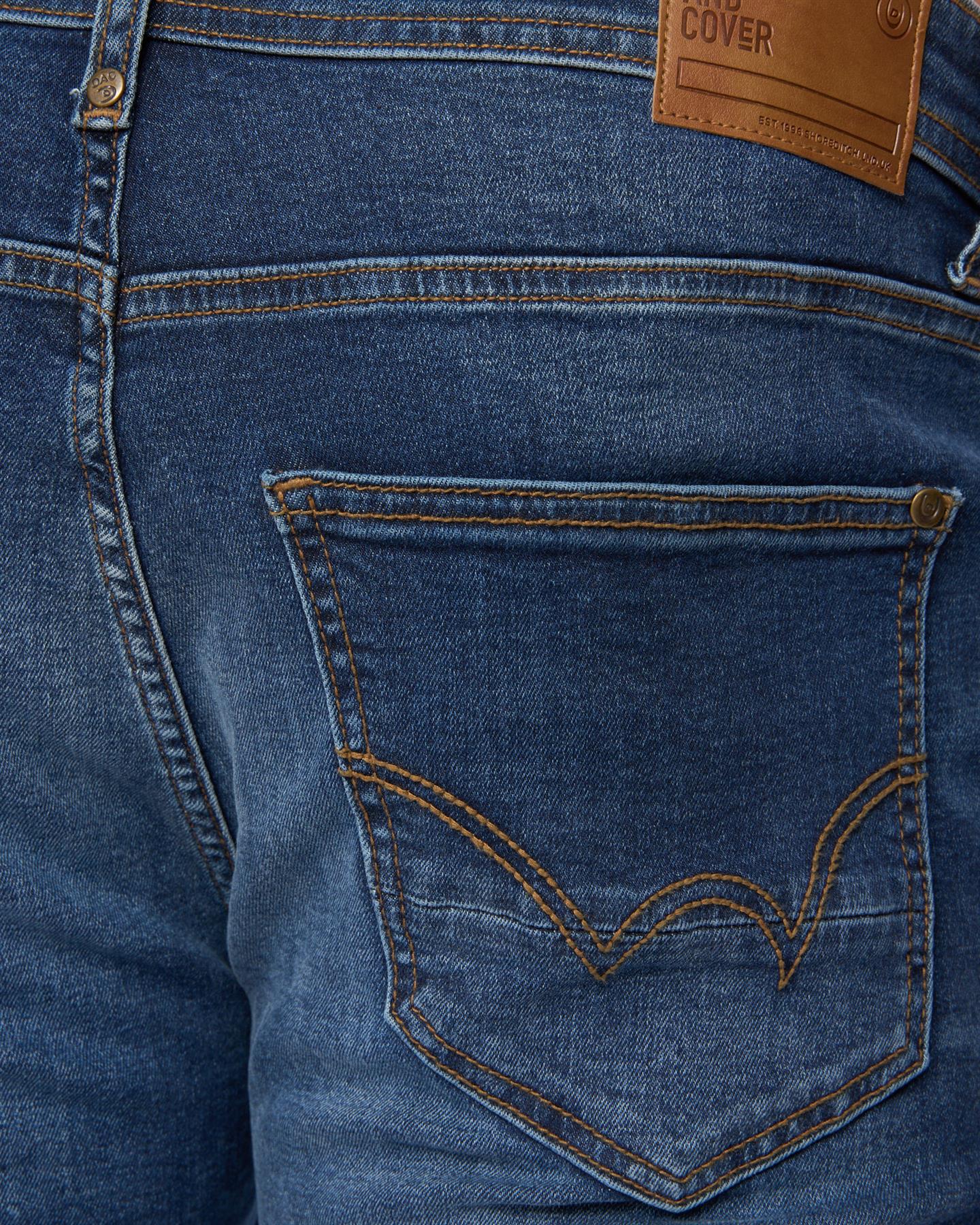 Overburg Slimmer Fit Jeans Dark Wash - Image 7