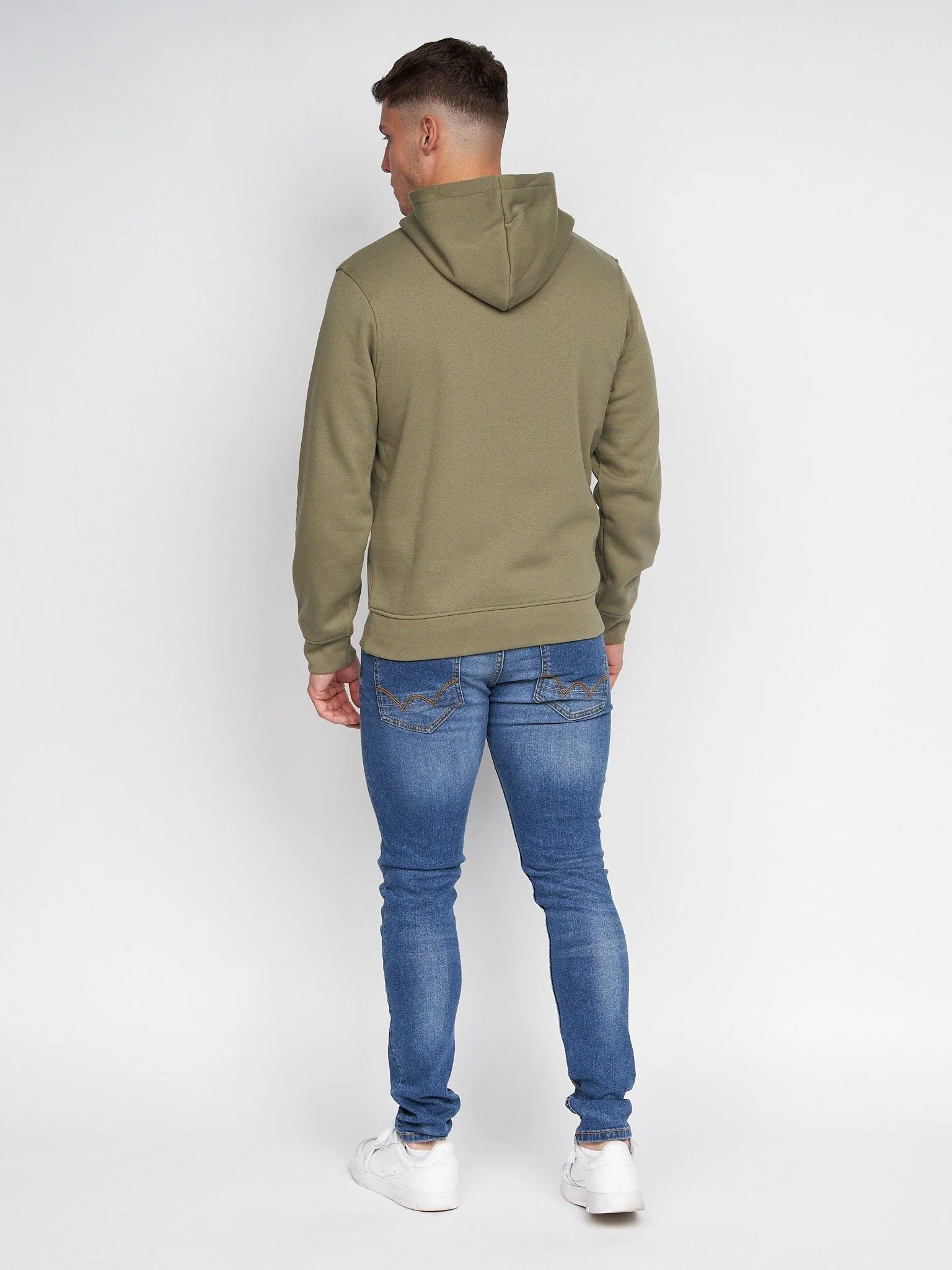 Pecklar Hoodie Olive - Image 3