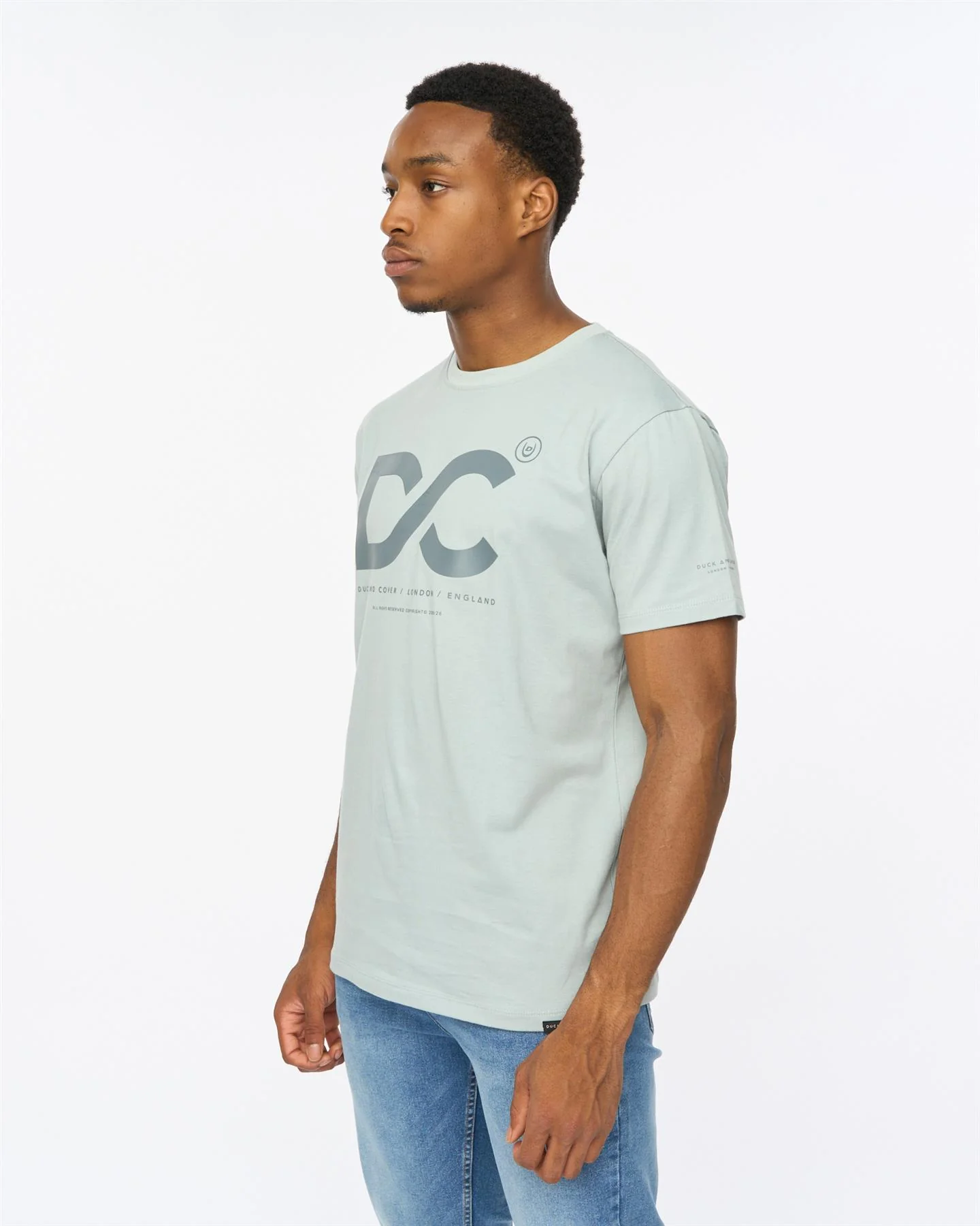 Polymoore Heavy T-Shirt Steel Blue - Image 2