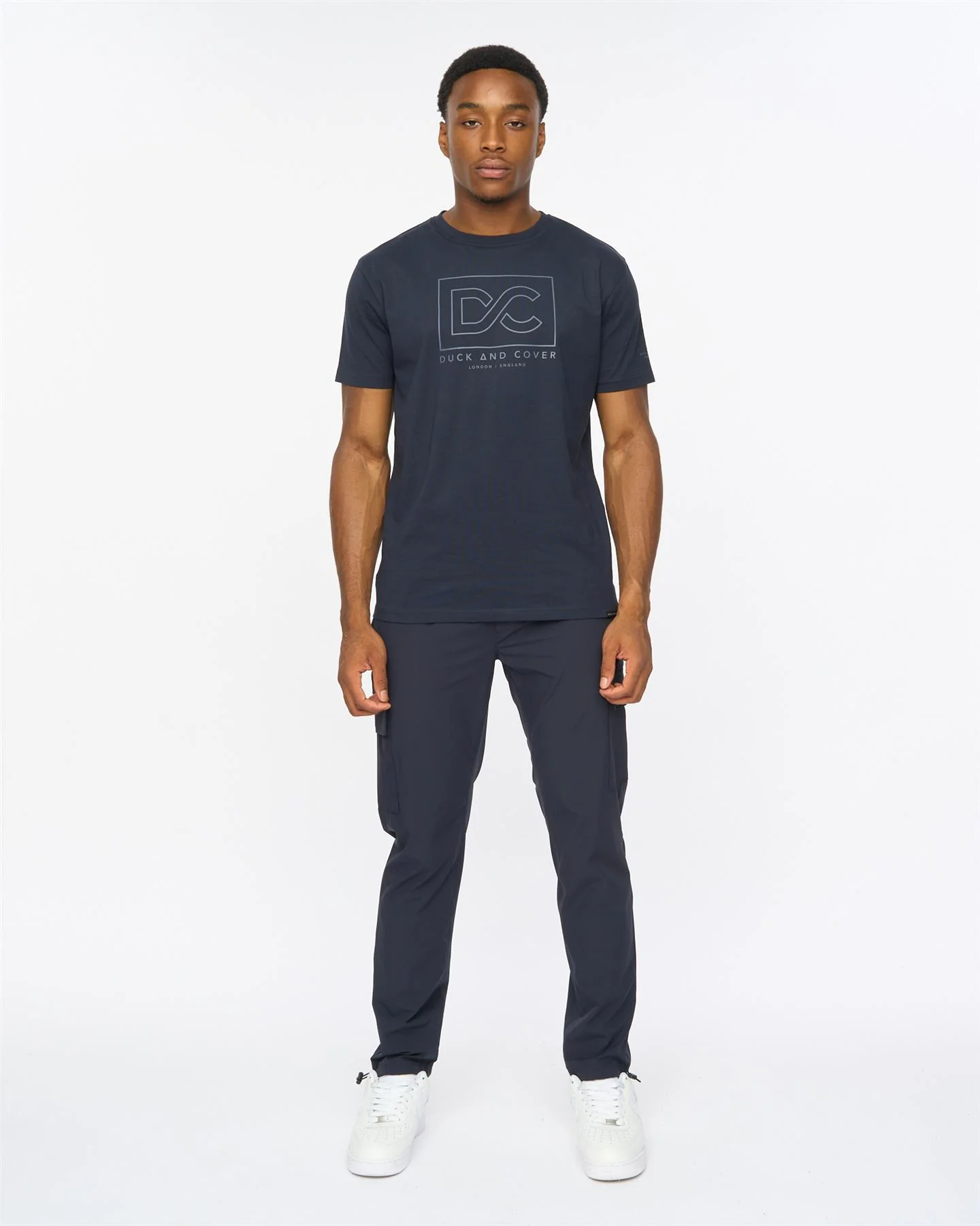 Rampmoore Heavy T-Shirt Navy - Image 2