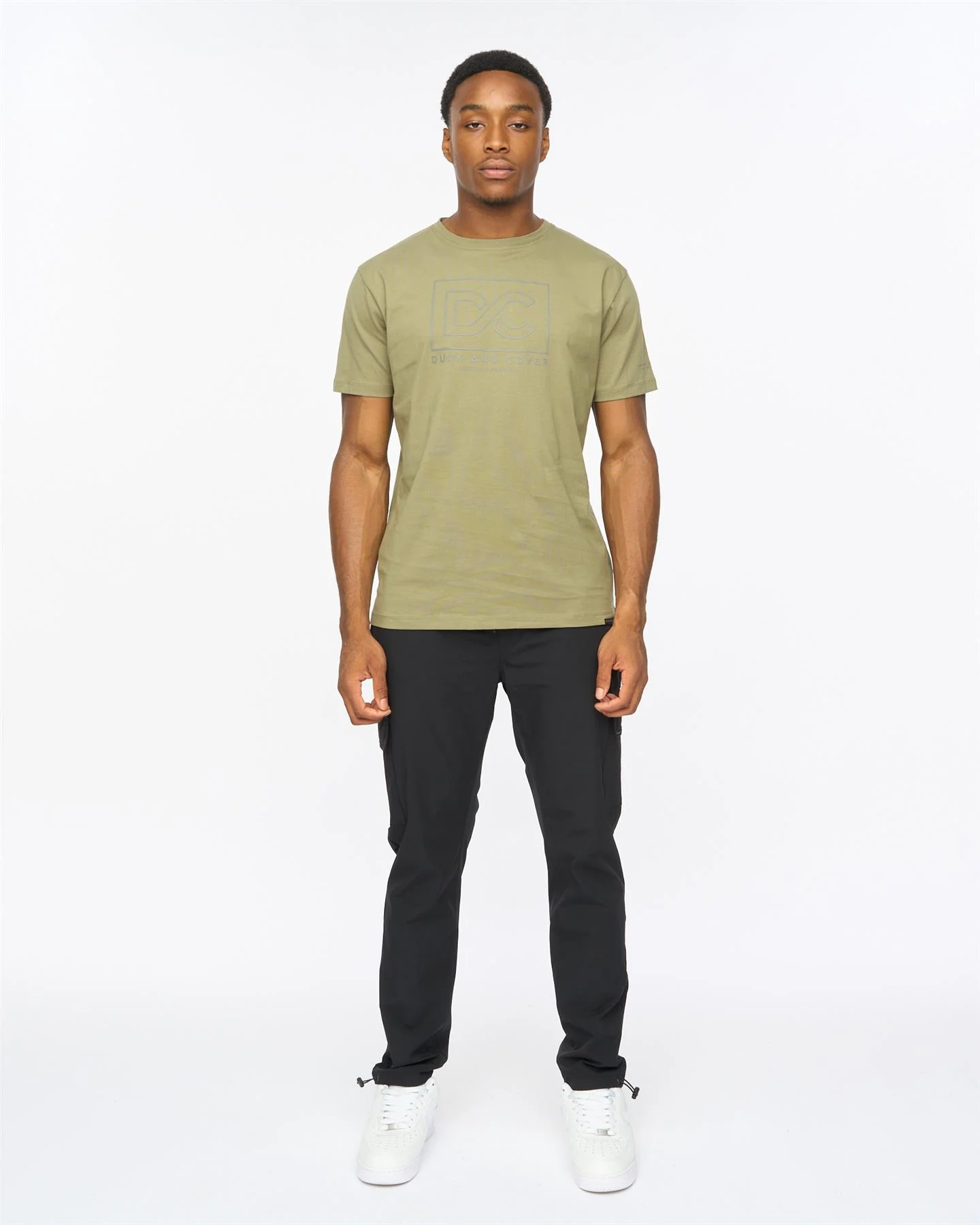Rampmoore Heavy T-Shirt Olive - Image 3