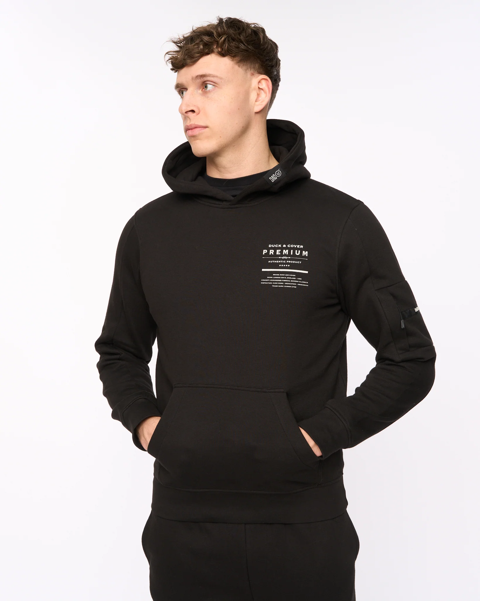 Rayland Hoodie & Jogger Black - Image 3