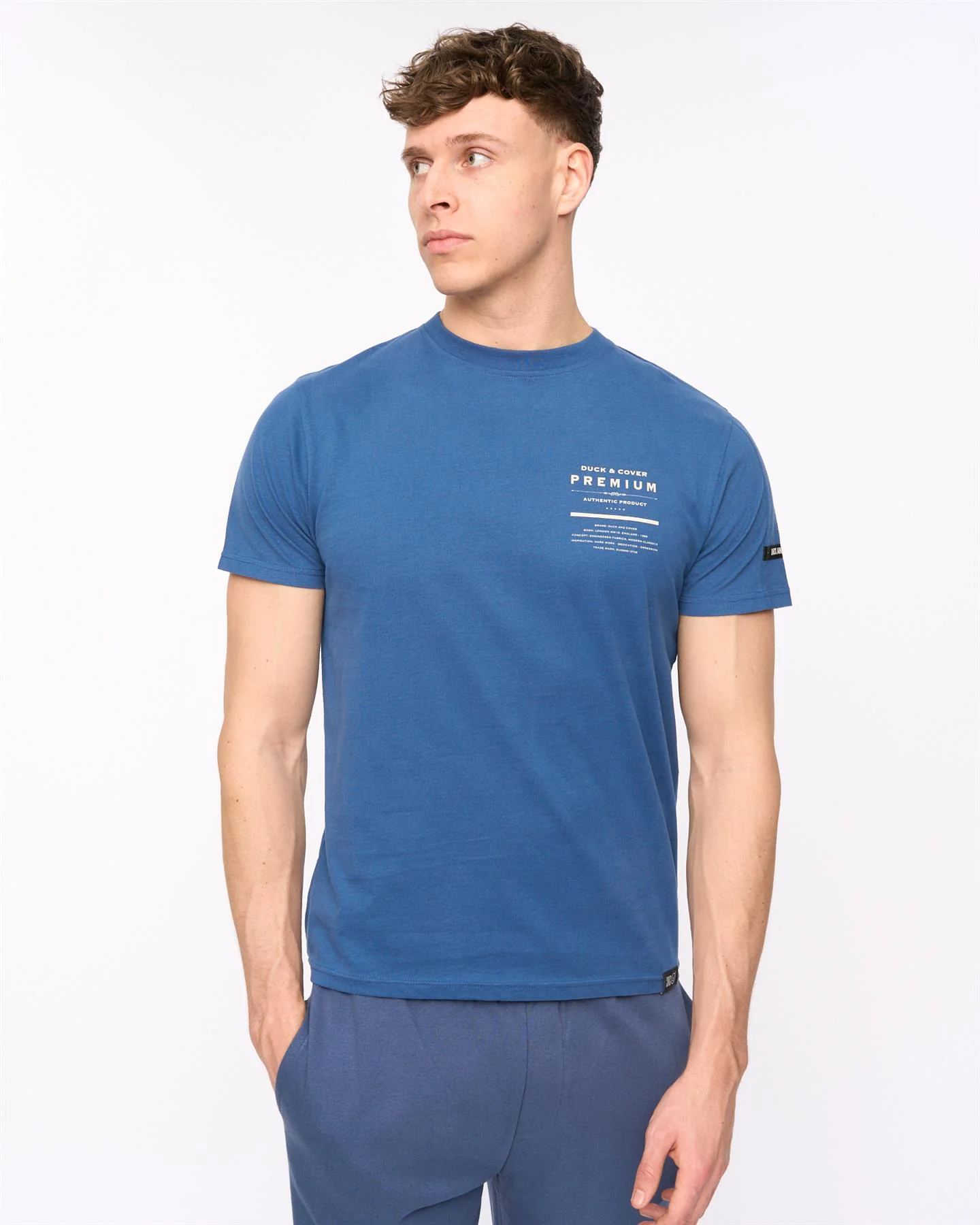 Rayland T-Shirt Denim Blue - Image 5