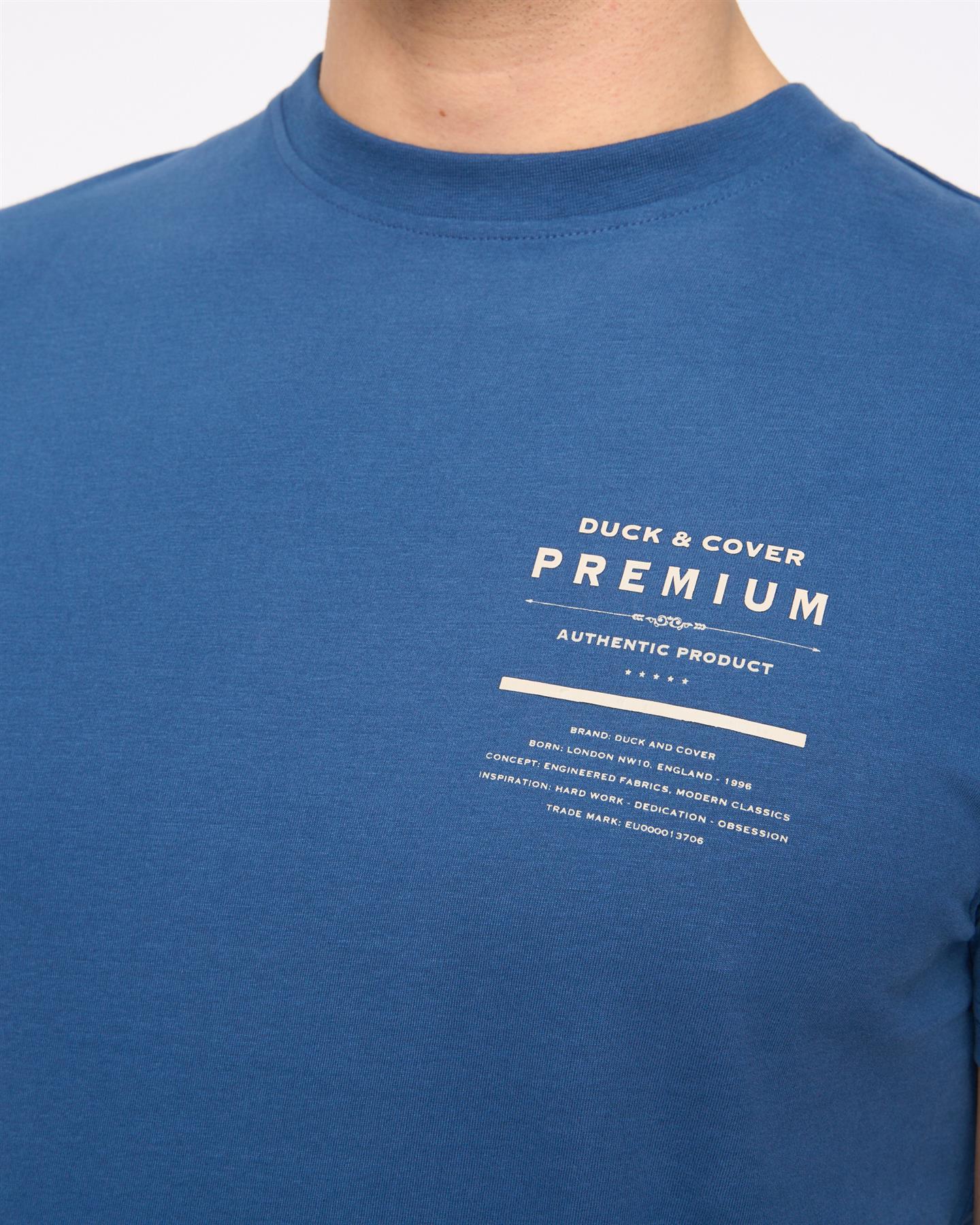 Rayland T-Shirt Denim Blue - Image 6