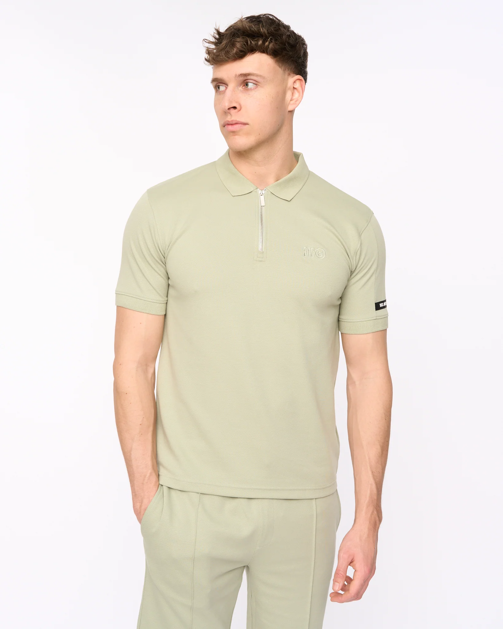 Sherborn Polo & Short Light Olive - Image 3