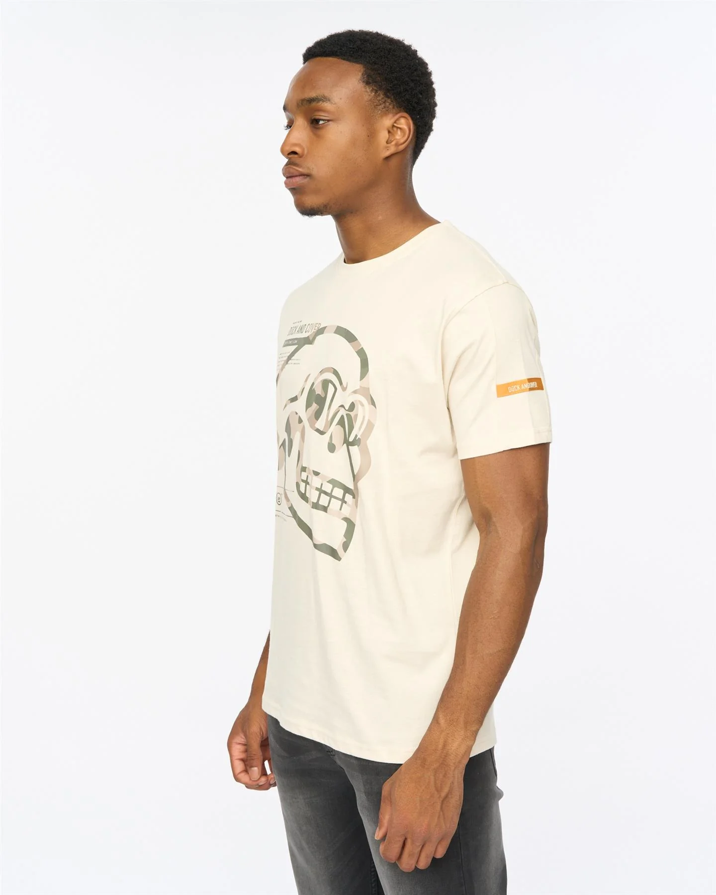 Skullmatic T-Shirt Off White - Image 2