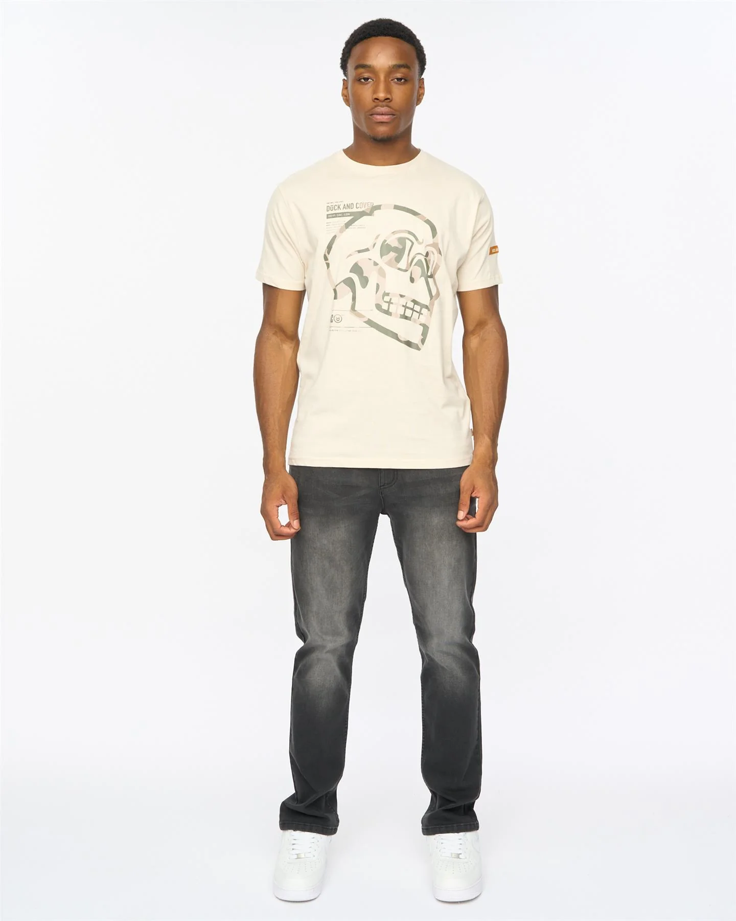 Skullmatic T-Shirt Off White - Image 3