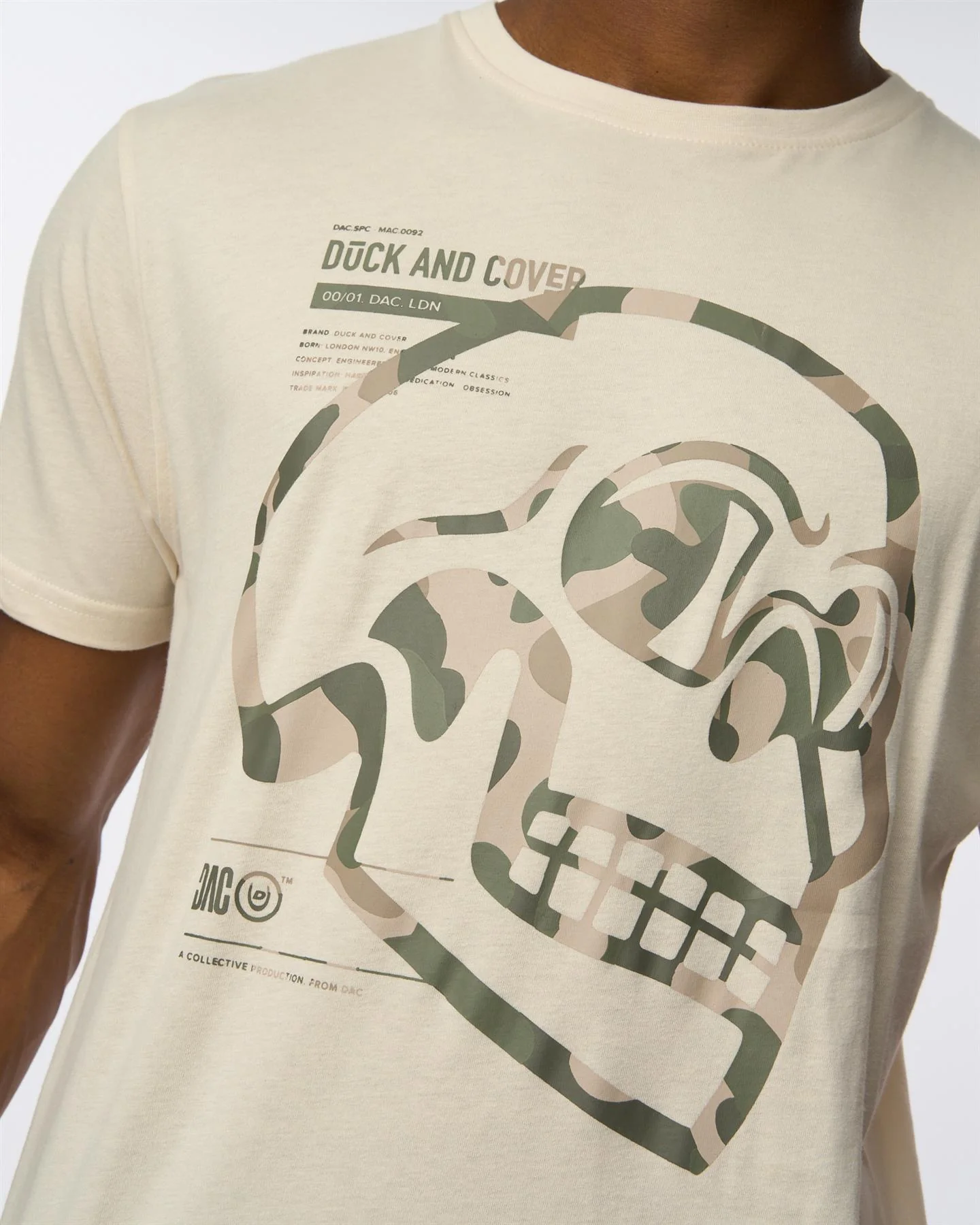 Skullmatic T-Shirt Off White - Image 5
