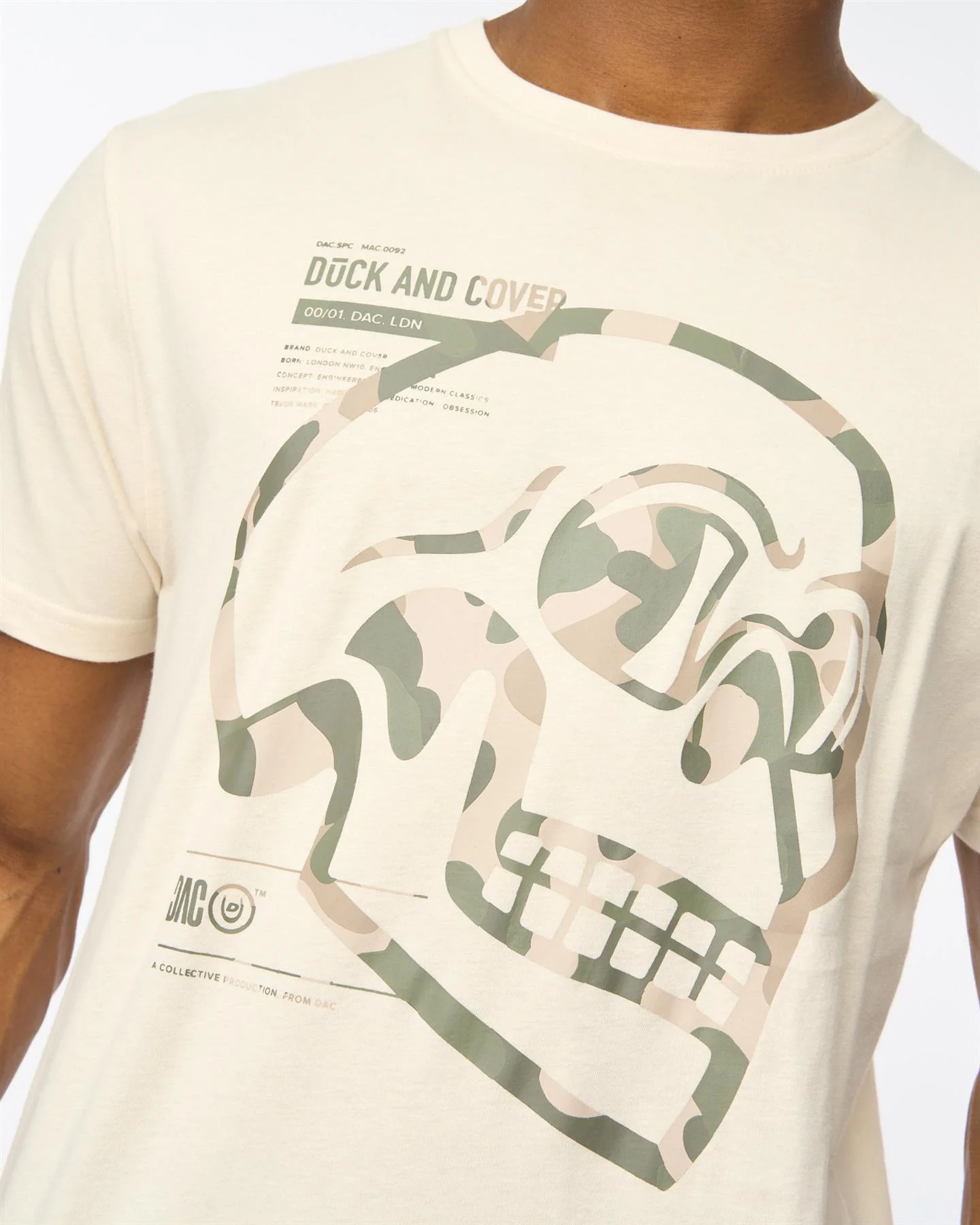 Skullmatic T-Shirt Off White - Image 6