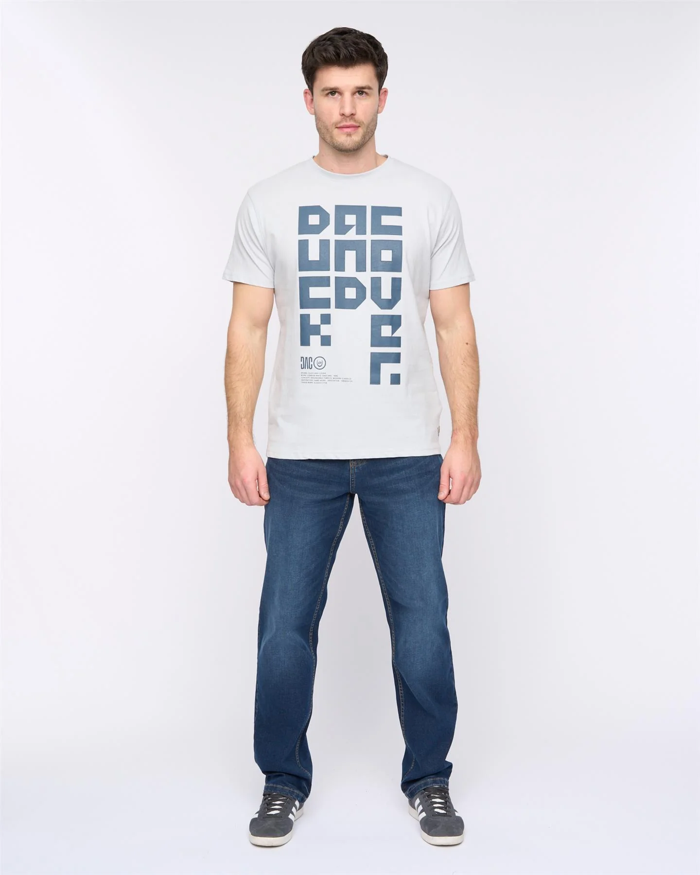 Squarelarge T-Shirt Light Blue - Image 3