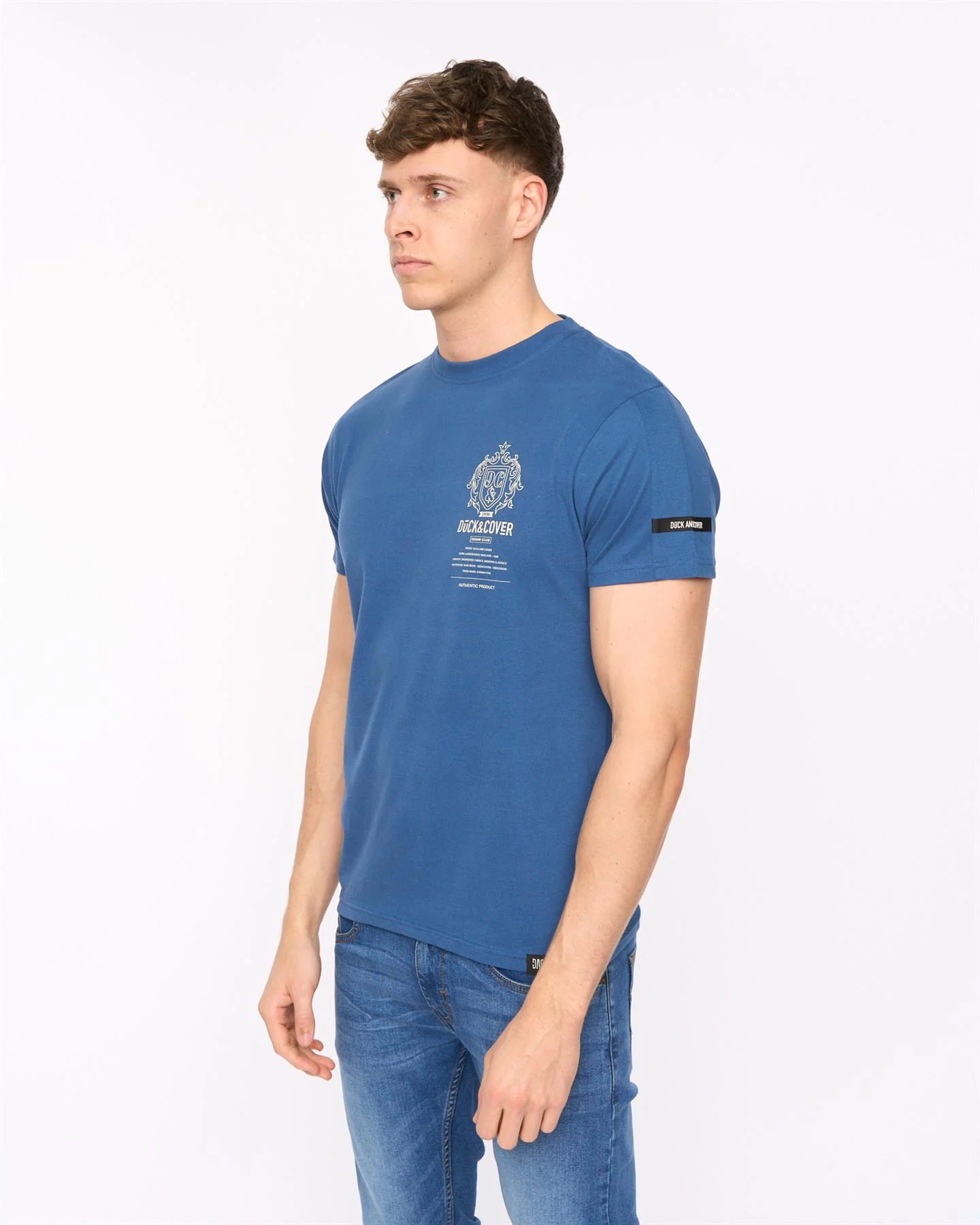 Stoneham T-Shirt Denim Blue - Image 2