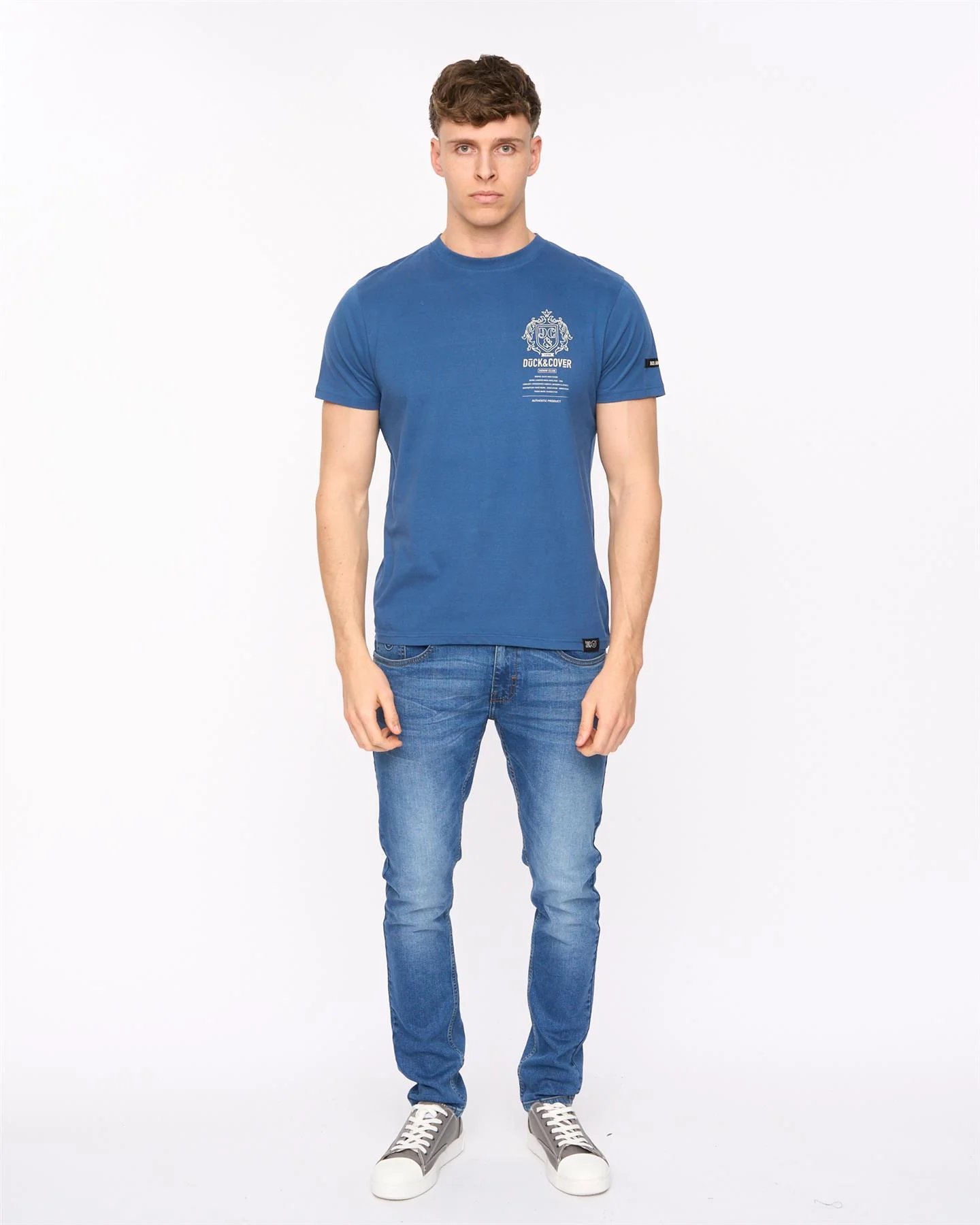 Stoneham T-Shirt Denim Blue - Image 3