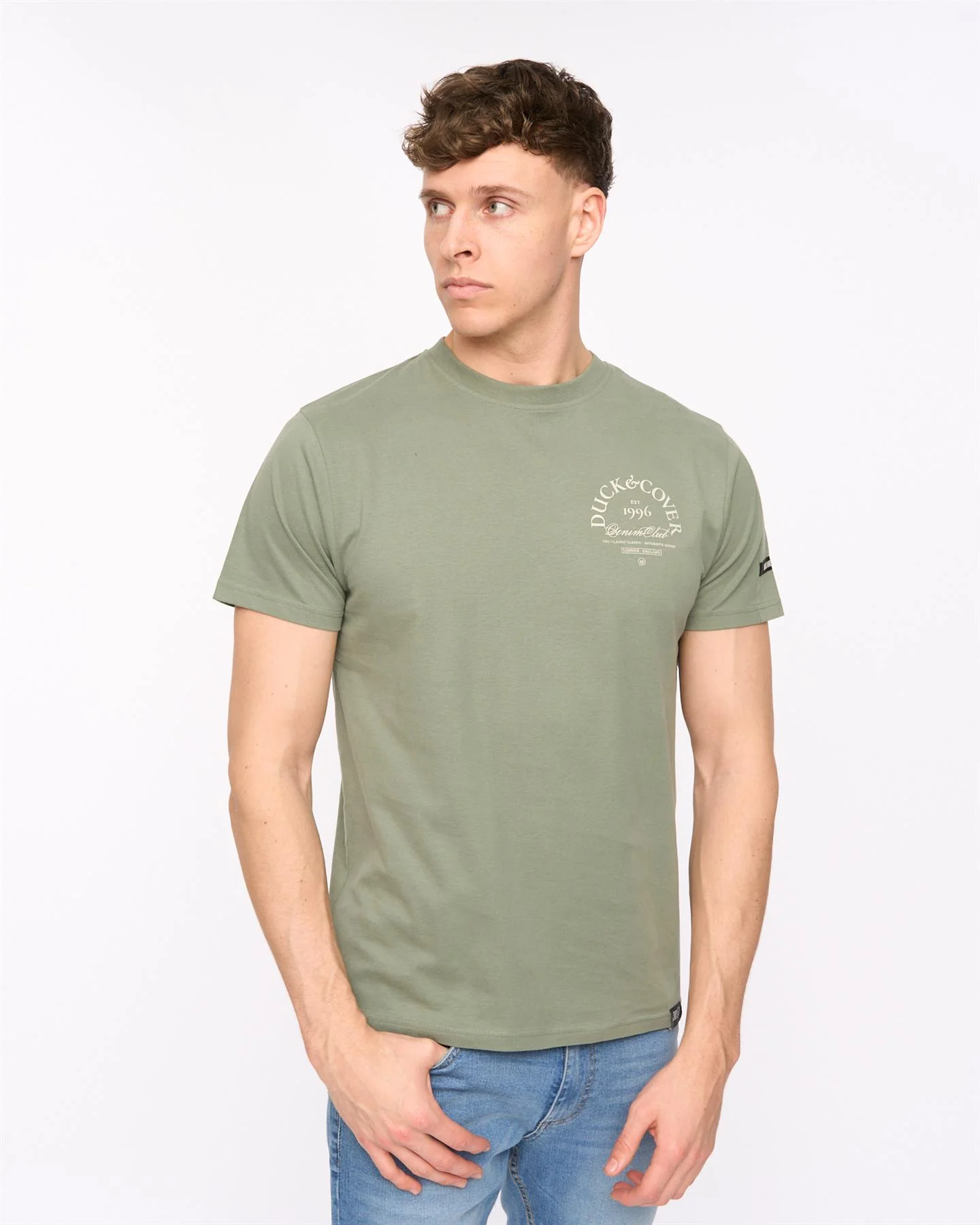 Sudbury T-Shirt Olive - Image 6